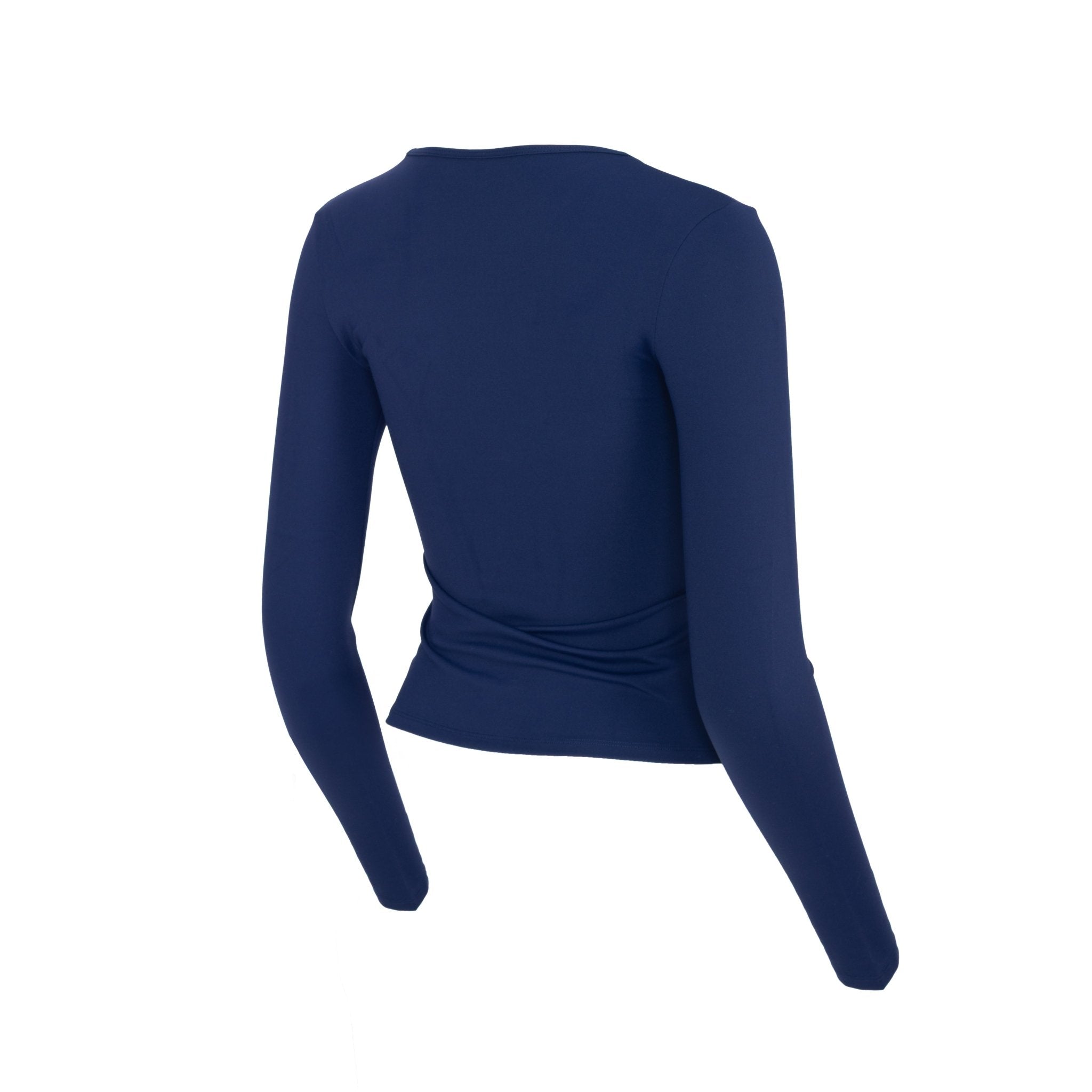 HORZEHOODS® Navy Long Sleeve Basicz Compression Top - Horzehoods5056725021702
