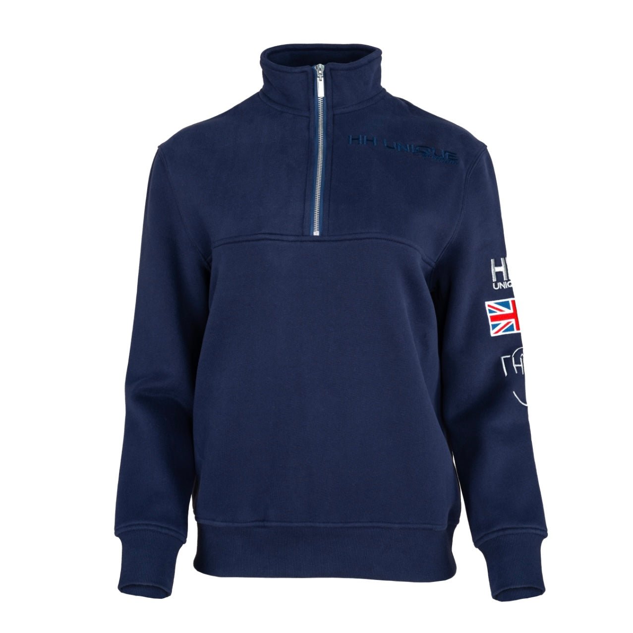 HORZEHOODS® Navy Performance Quarter - Zip Sweater Top - Horzehoods5056725014230