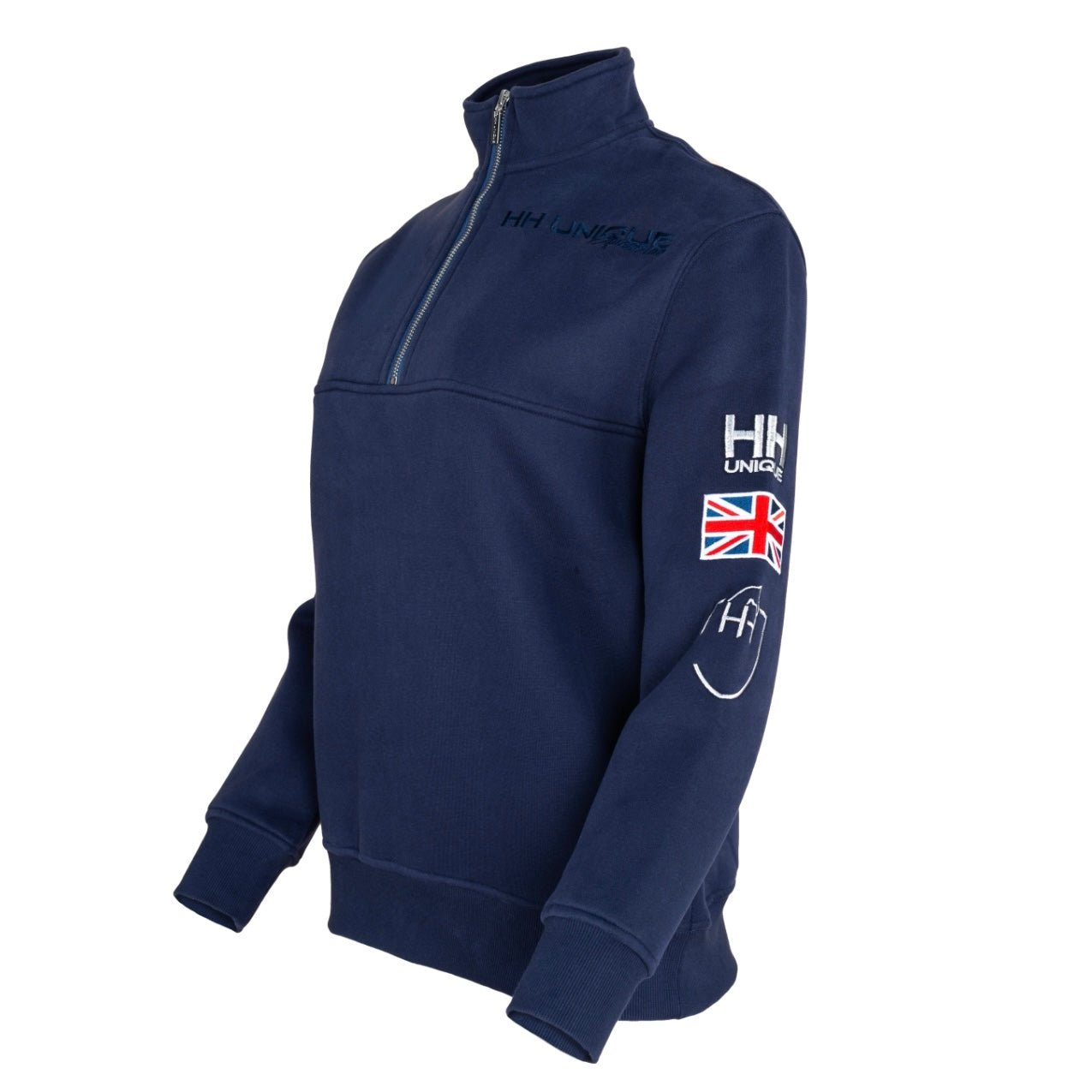 HORZEHOODS® Navy Performance Quarter - Zip Sweater Top - Horzehoods5056725014230