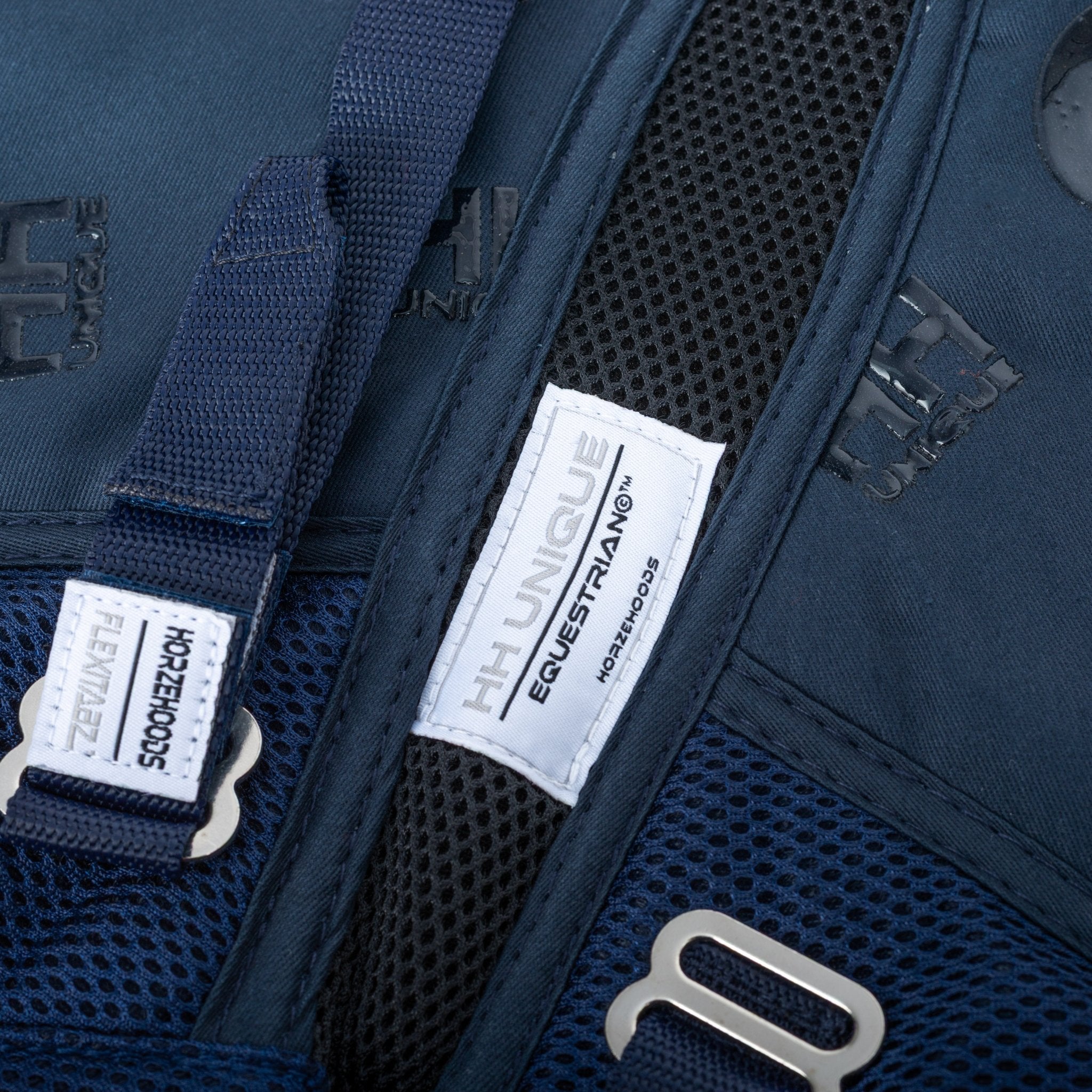 HORZEHOODS® Navy & Silver Porthole AirGel Pad GP/Jump - Horzehoods5056725017446