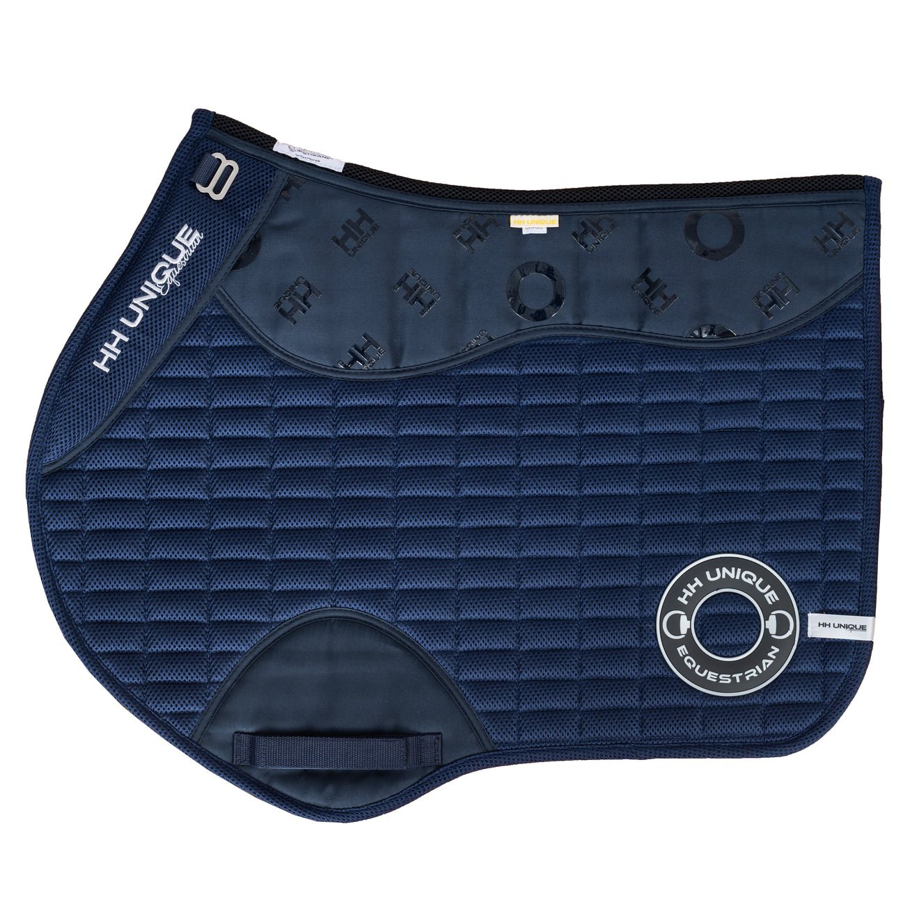 HORZEHOODS® Navy & Silver Porthole AirGel Pad GP/Jump - Horzehoods5056725017446