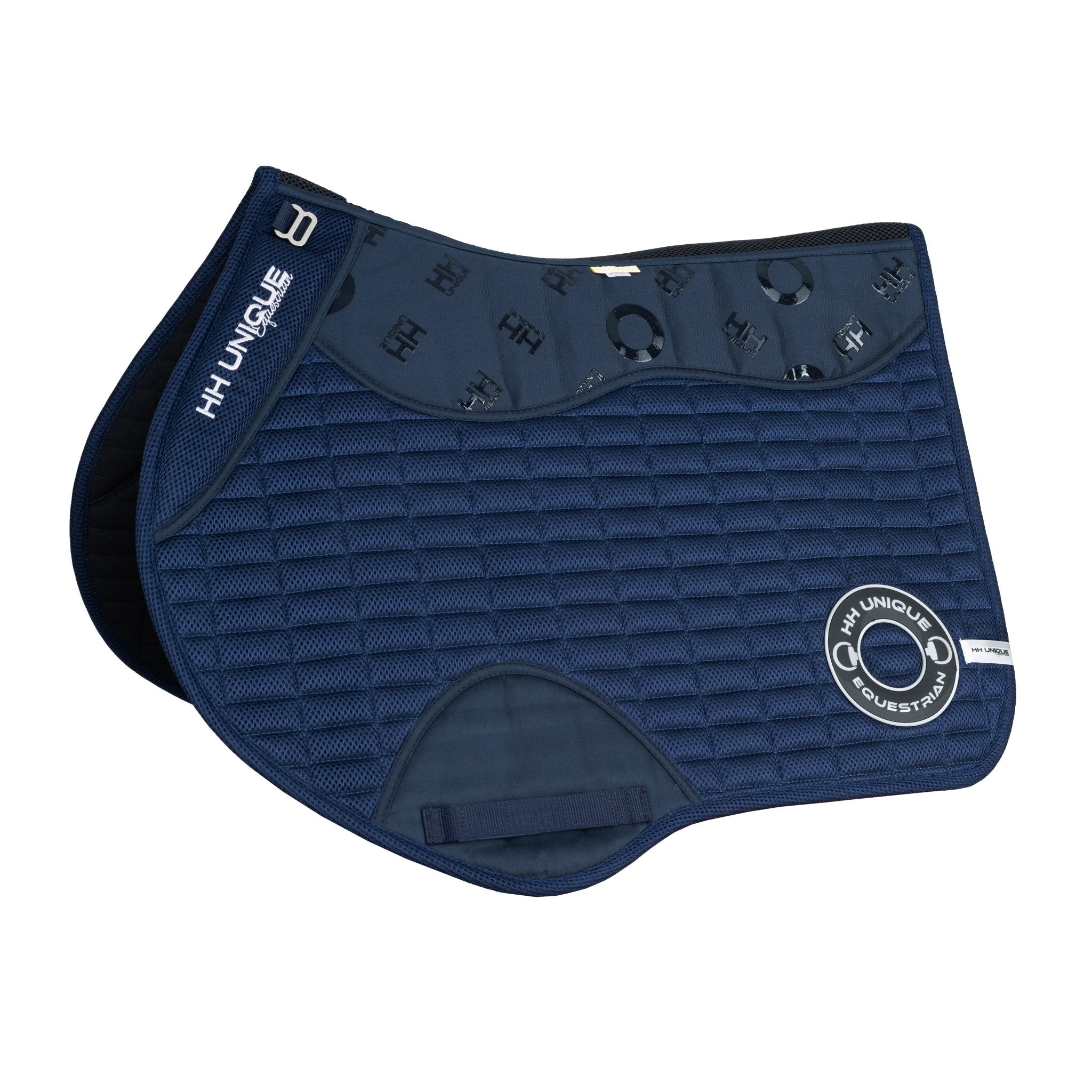 HORZEHOODS® Navy & Silver Porthole AirGel Pad GP/Jump - Horzehoods5056725017446