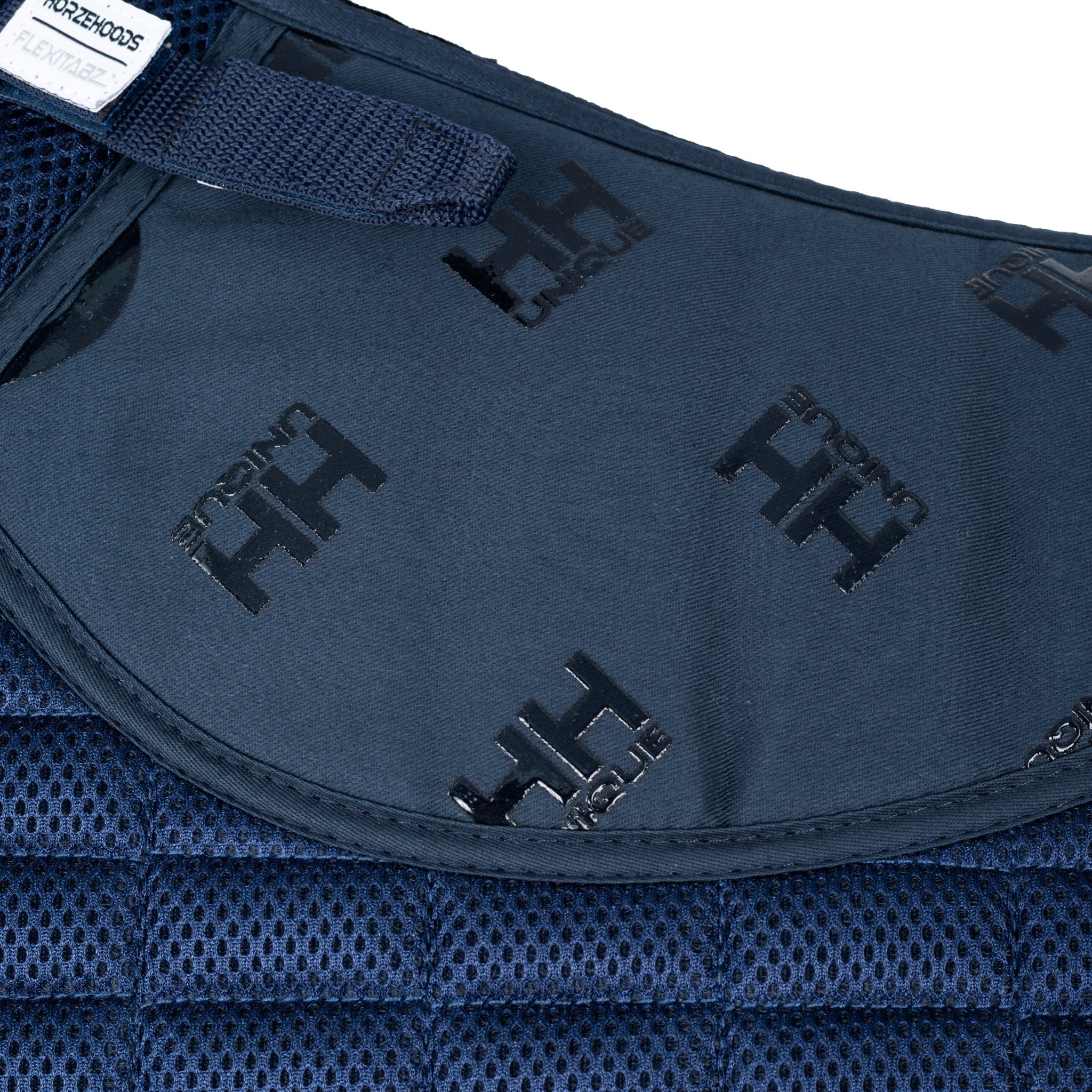 HORZEHOODS® Navy & Silver Porthole AirGel Pad GP/Jump - Horzehoods5056725017446