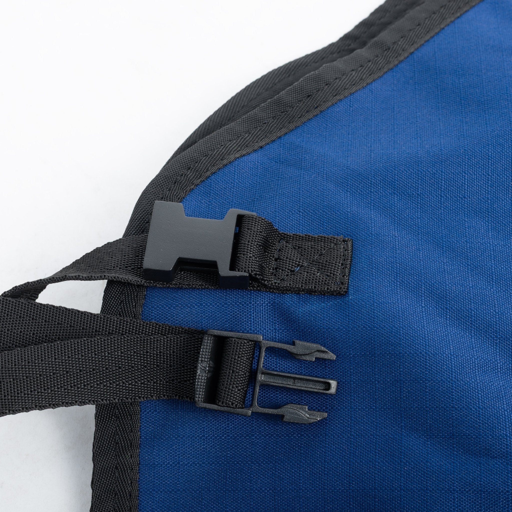 HORZEHOODS® Navy & Silver Waterproof Fleece Lined Quarter Sheet - Horzehoods5056725017804