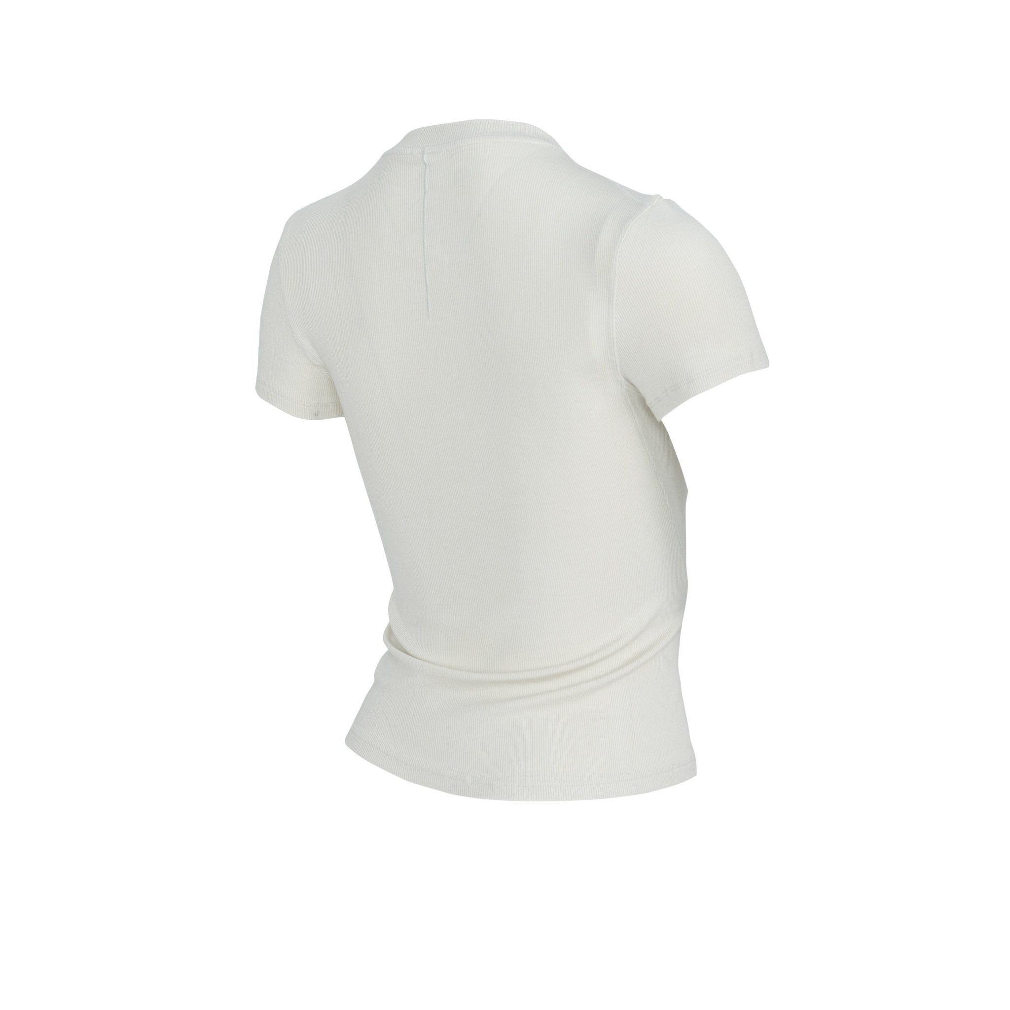 HORZEHOODS® Off - White Soft Buttoned Basicz Short Sleeve Top - Horzehoods5056725022396