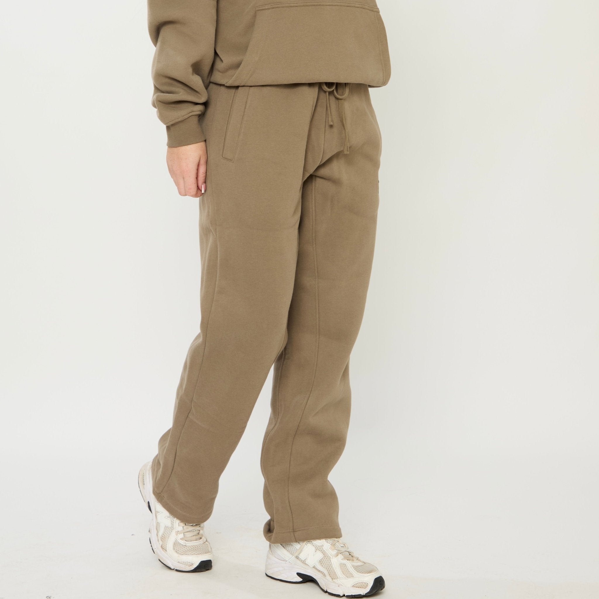 HORZEHOODS® Olive Basicz Relaxed Jersey Joggers - Horzehoods5056725021344