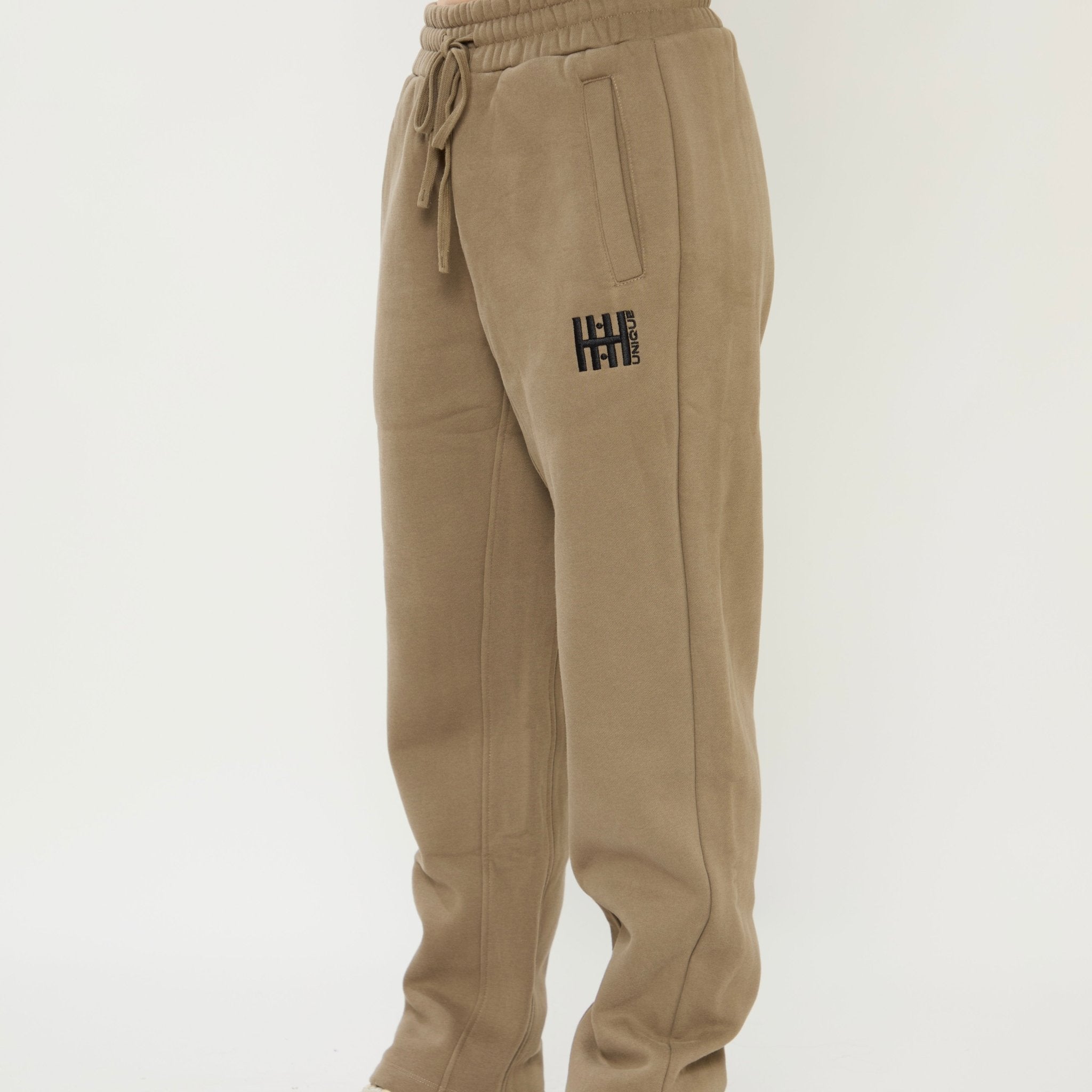 HORZEHOODS® Olive Basicz Relaxed Jersey Joggers - Horzehoods5056725021344