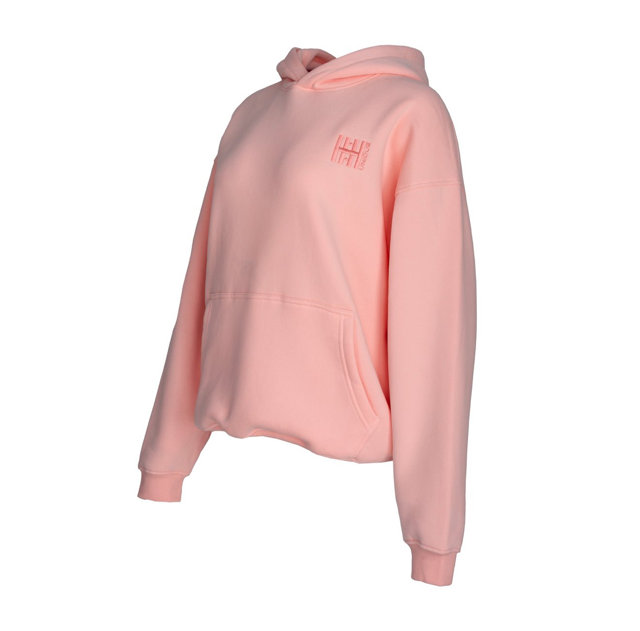 HORZEHOODS® Pink Basicz Oversized 'Horses make me Happy' Hoodie - Horzehoods5056725021573