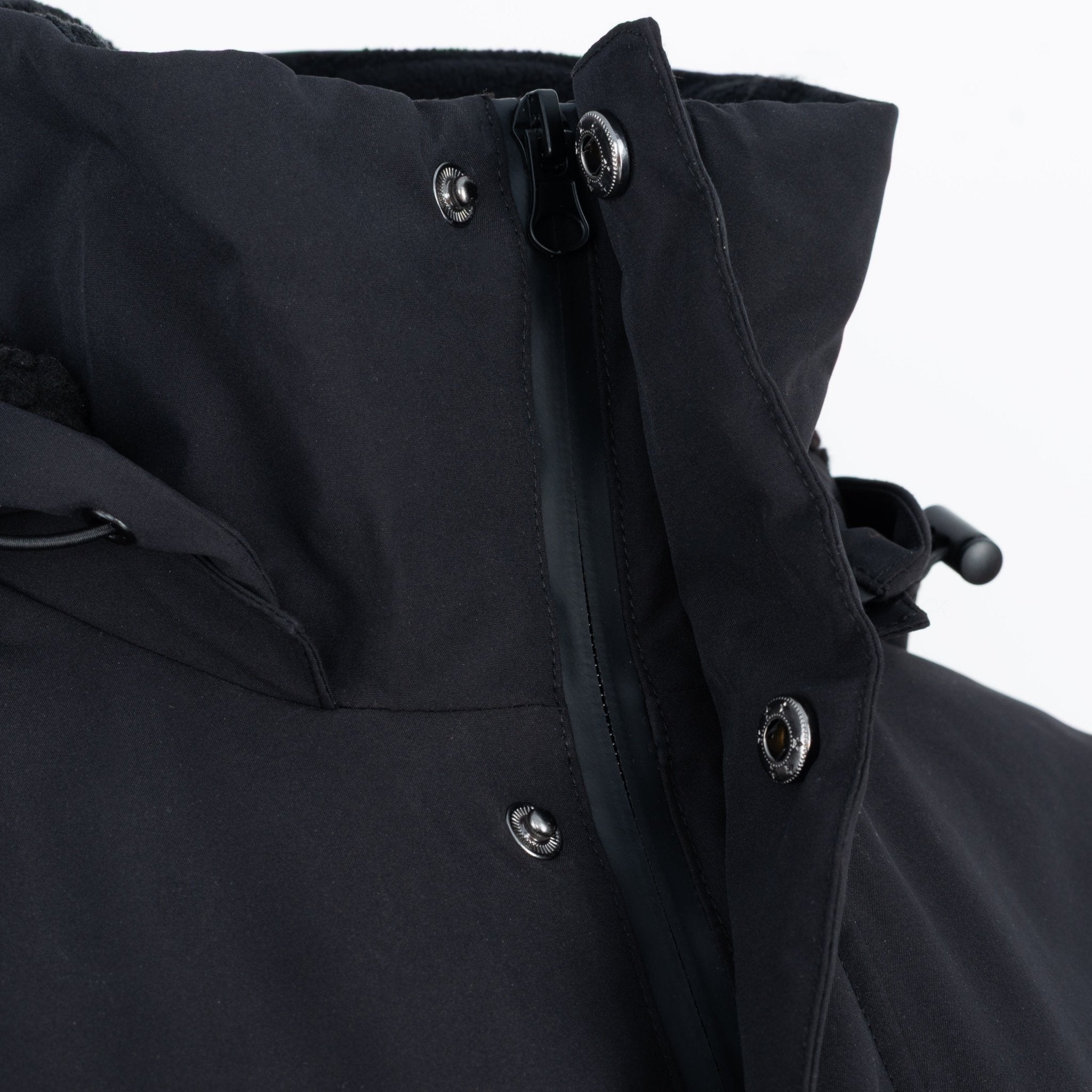 HORZEHOODS® ProPleat Black Waterproof Coat - Horzehoods