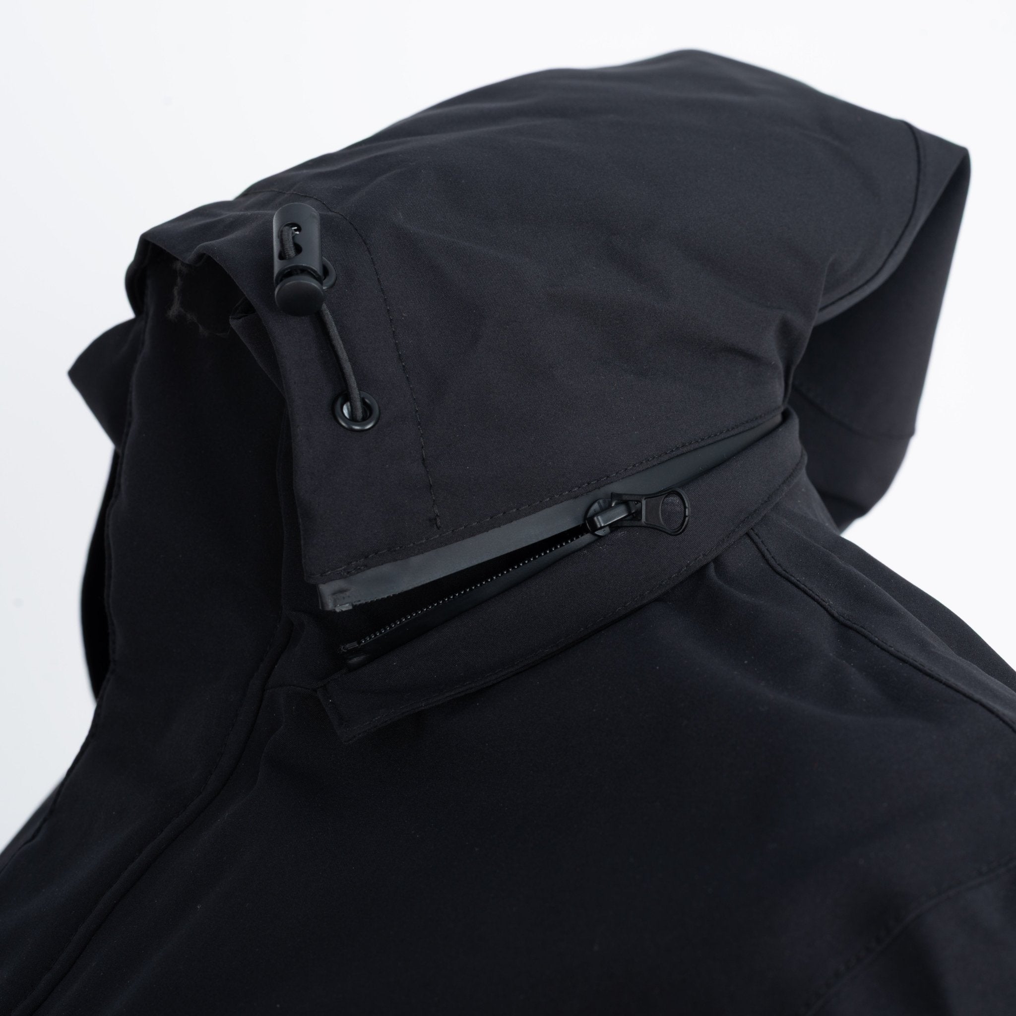 HORZEHOODS® ProPleat Black Waterproof Coat - Horzehoods