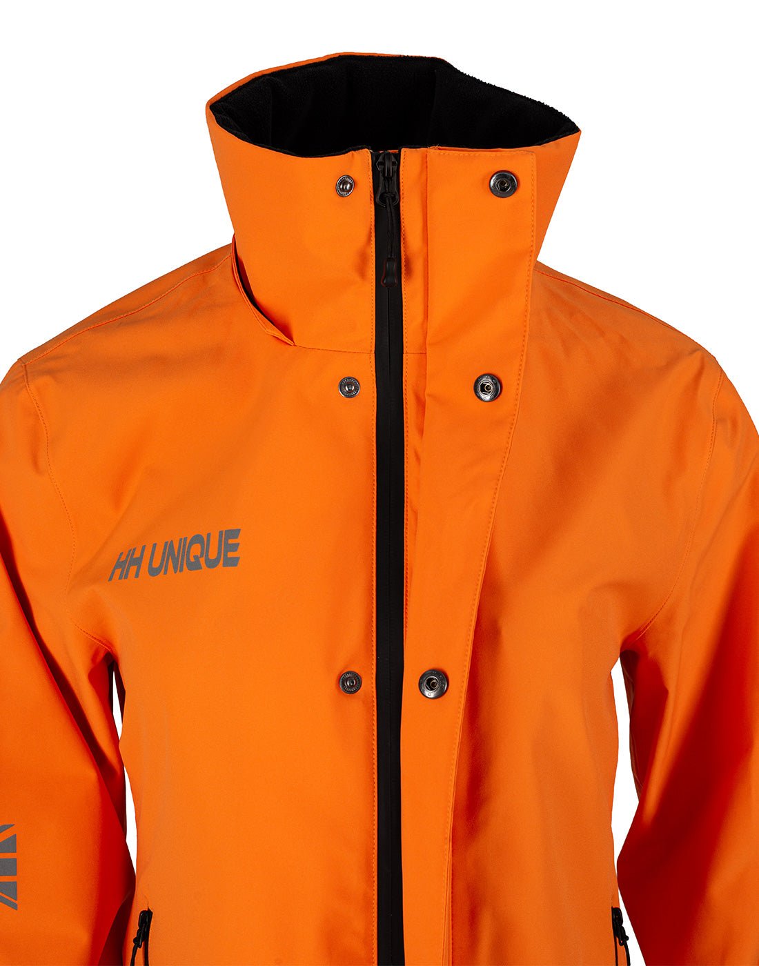 HORZEHOODS® ProPleat HiVis Orange Reflective Waterproof Coat - Horzehoods