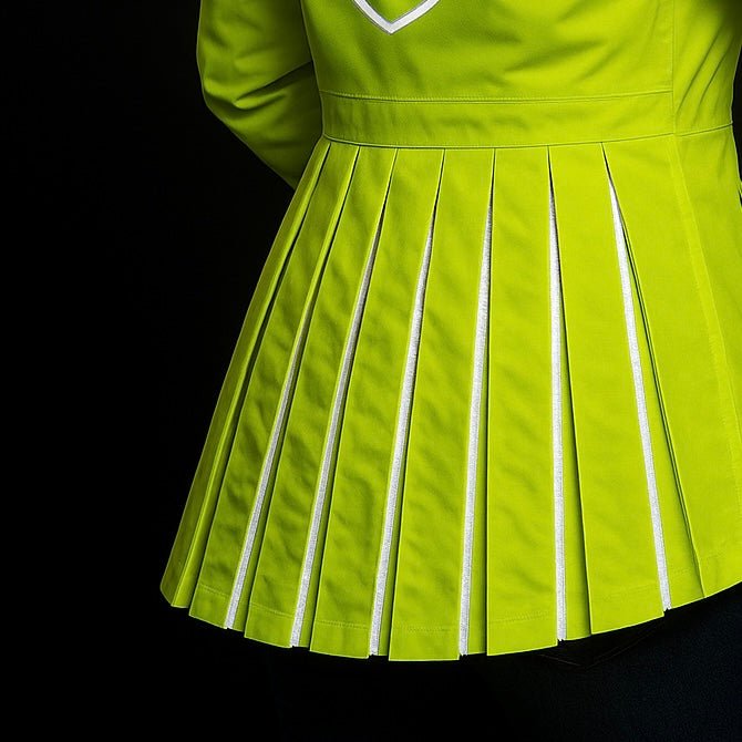 HORZEHOODS® ProPleat HiVis Reflective Waterproof Coat (DESPATCH 31/11) - Horzehoods5056725025717