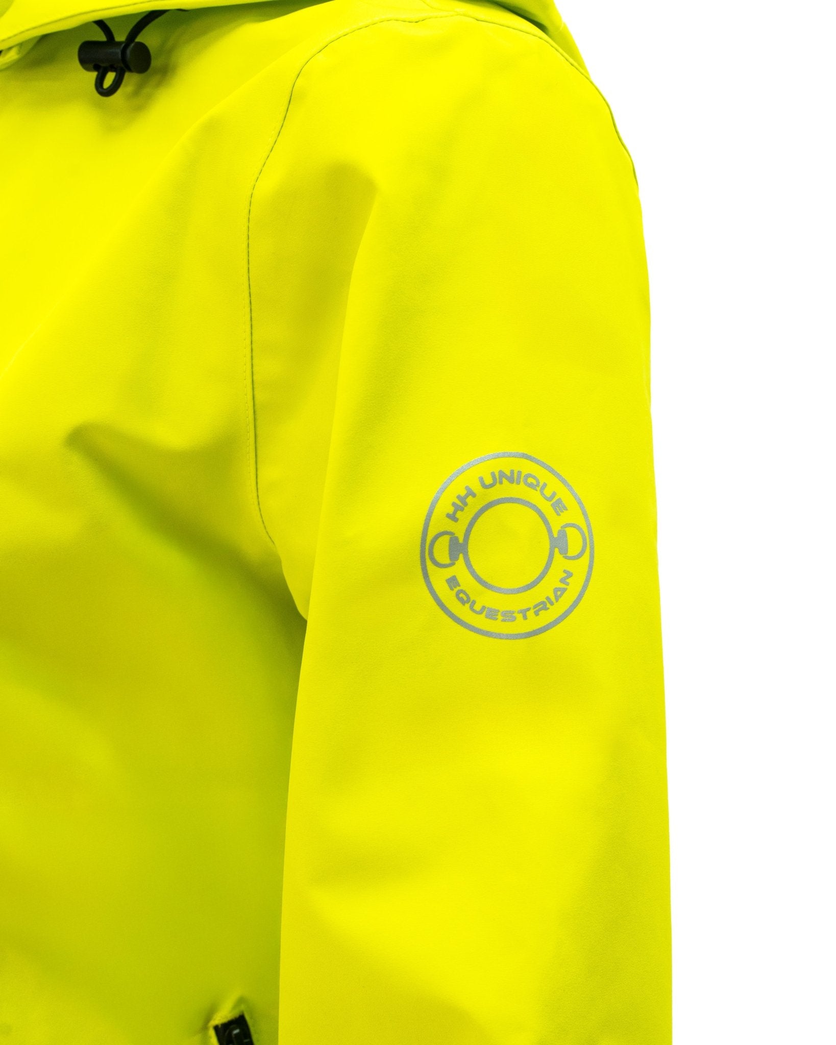 HORZEHOODS® ProPleat HiVis Reflective Waterproof Coat (ETA end November) - Horzehoods5056725025717