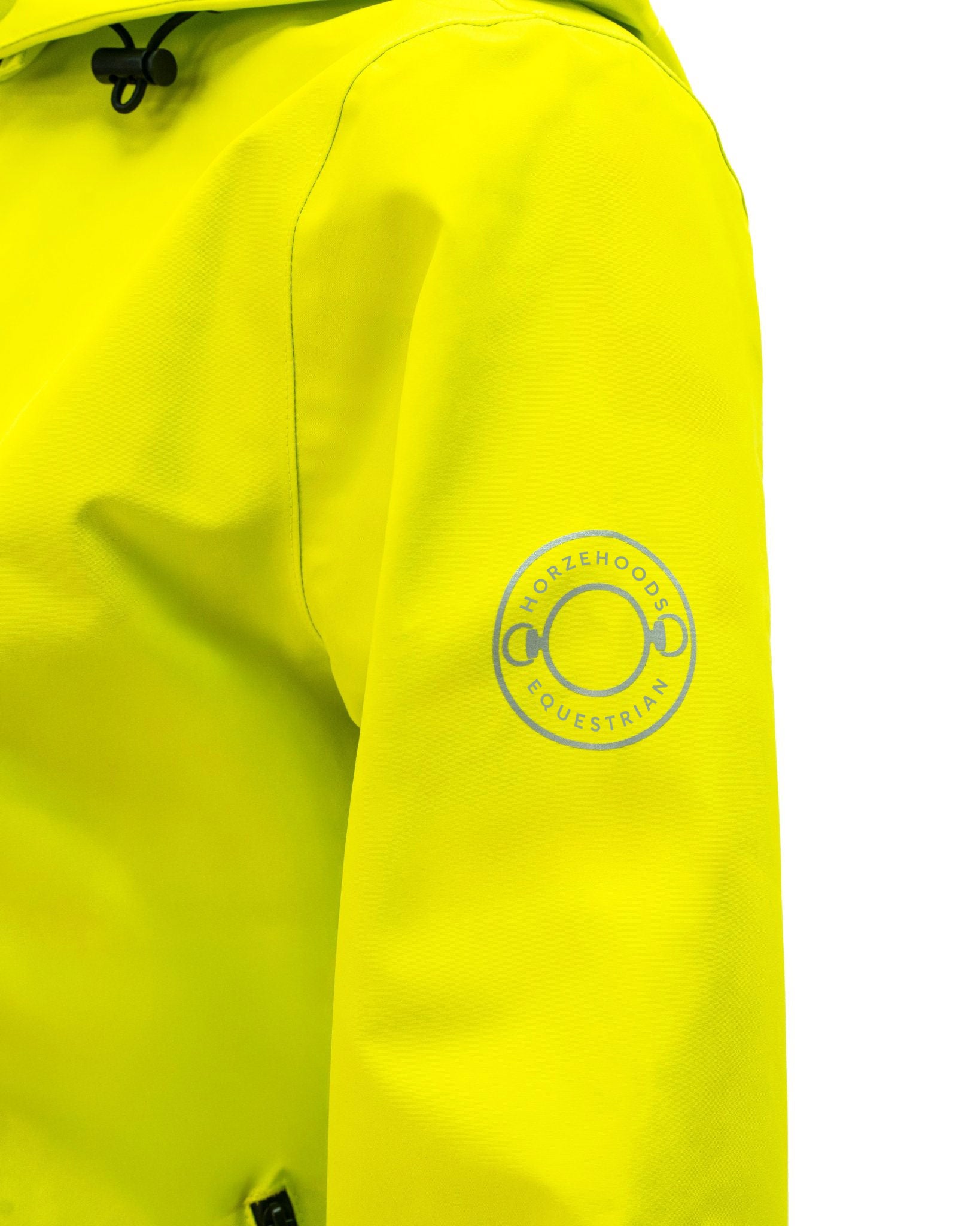 HORZEHOODS® ProPleat®️ HiVis Yellow Reflective Waterproof Coat (now in stock NEARLY SOLD OUT)