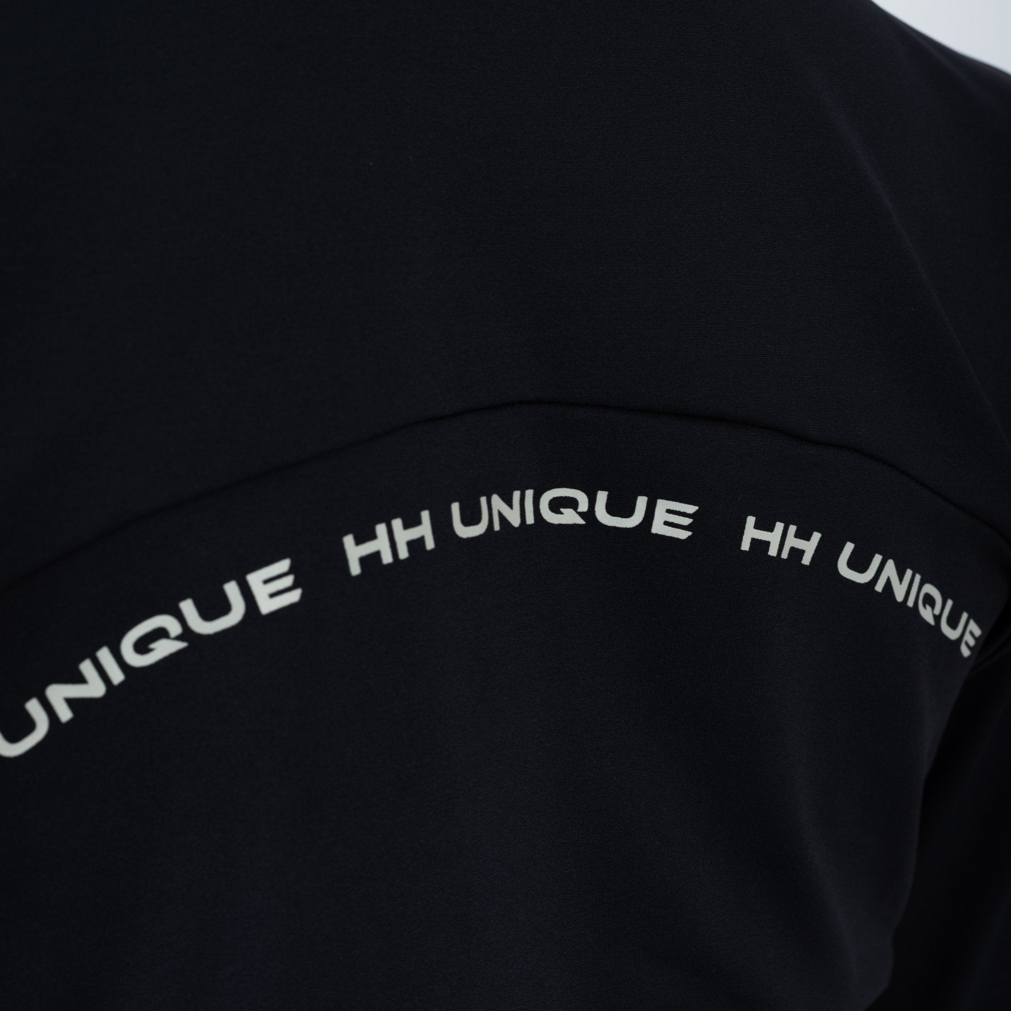 HORZEHOODS® Sleeveless Classic Neck Tudor Competition Shirt – Black/White Contrast - Horzehoods5056725018849