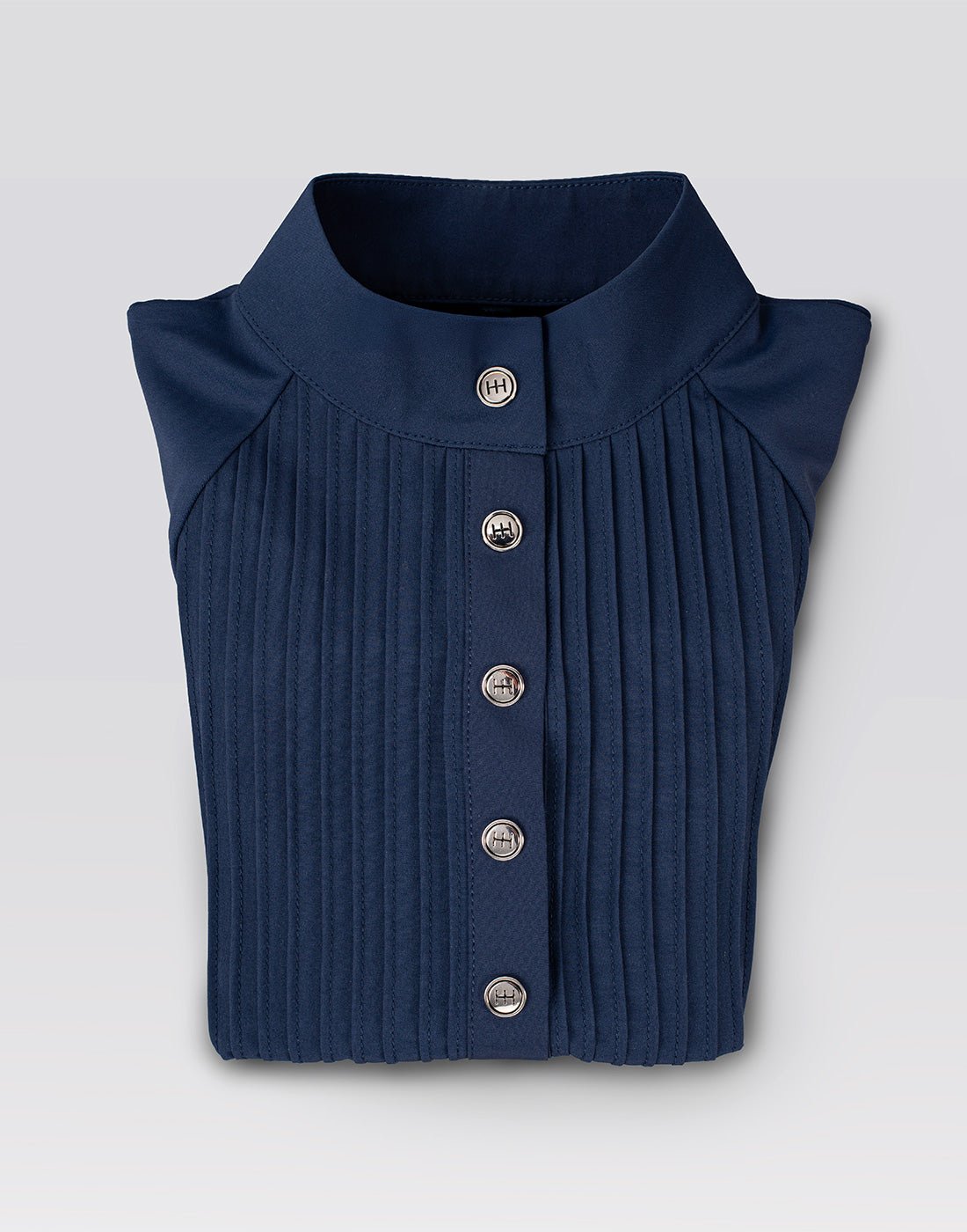 HORZEHOODS® Tabatha Confidence Fit™ Quick Release Top - Navy/Silver - Horzehoods5056725020231