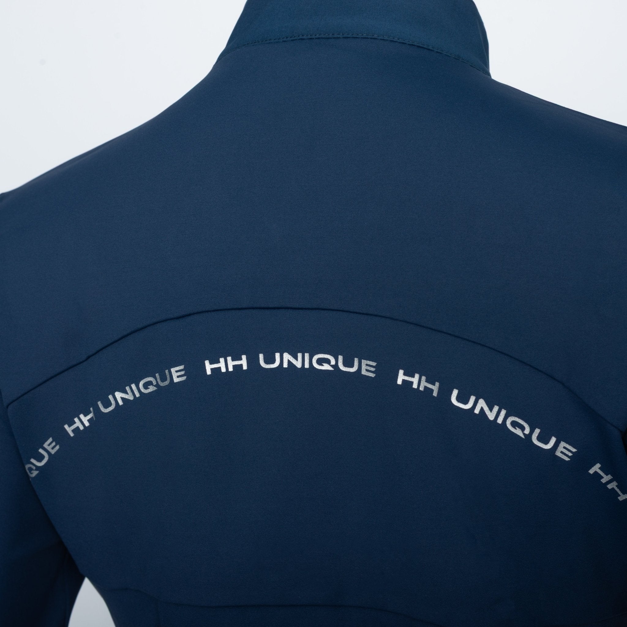 HORZEHOODS® Tabatha Navy & Silver Long Sleeve Training Shirt (Pre - Order 25/10) - Horzehoods5056725020231