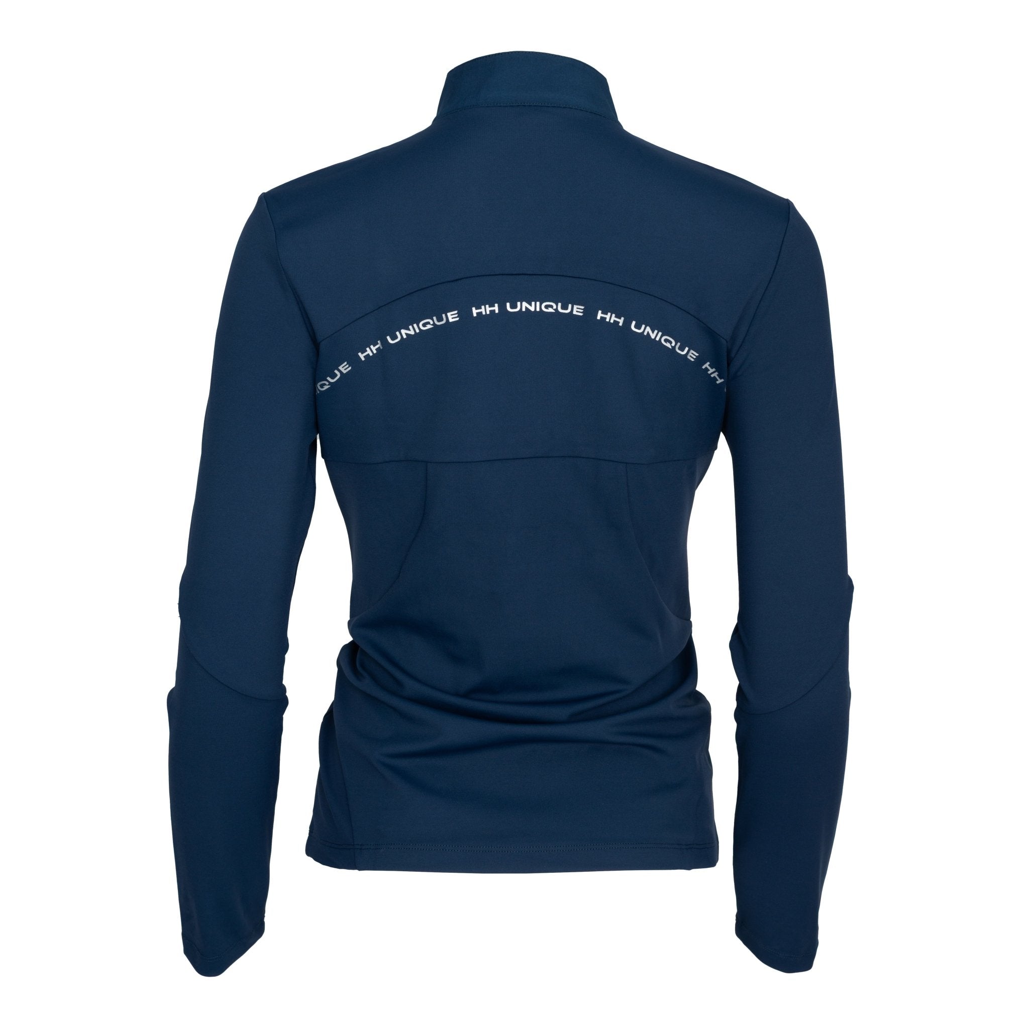 HORZEHOODS® Tabatha Navy & Silver Long Sleeve Training Shirt (Pre - Order 25/10) - Horzehoods5056725020231