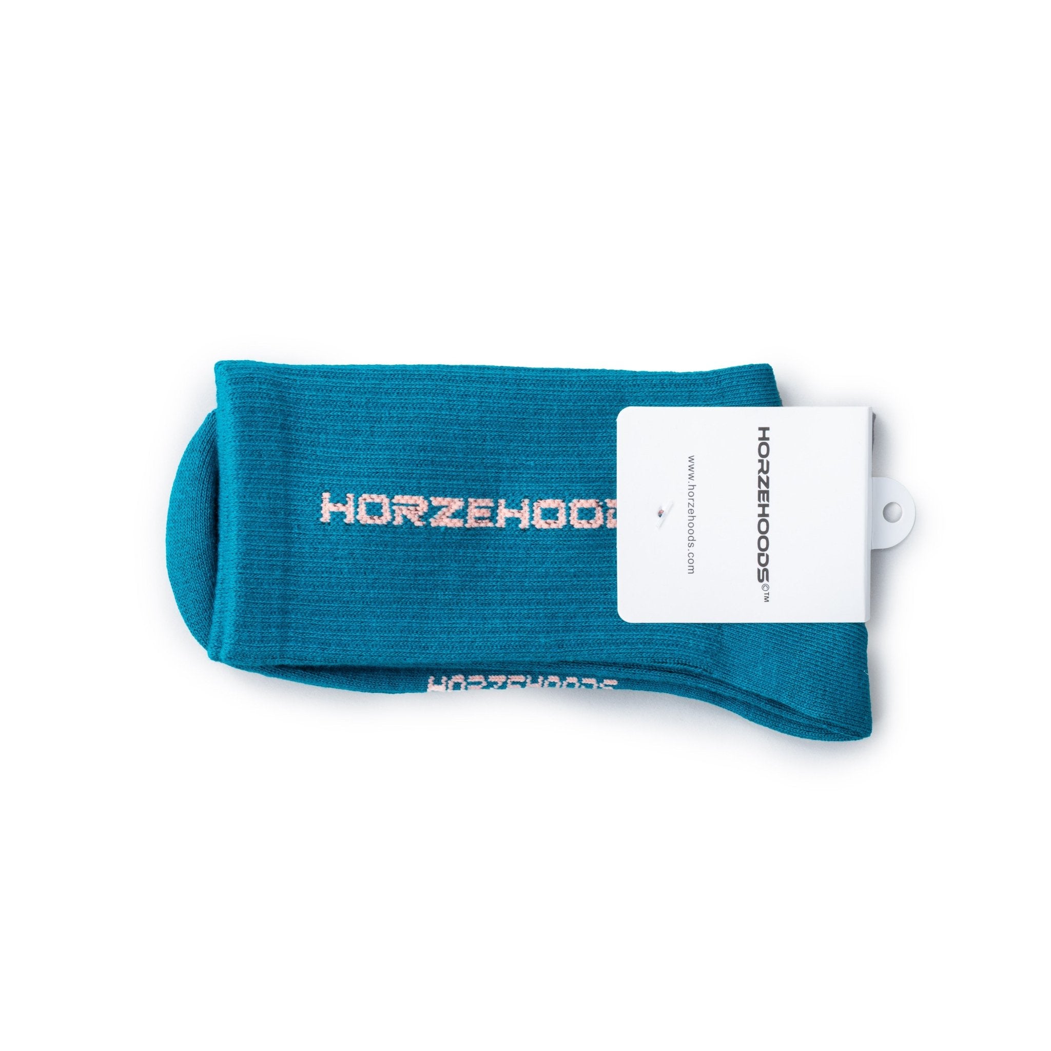 HORZEHOODS® Teal Performance Crew Socks - Horzehoods5056725019709