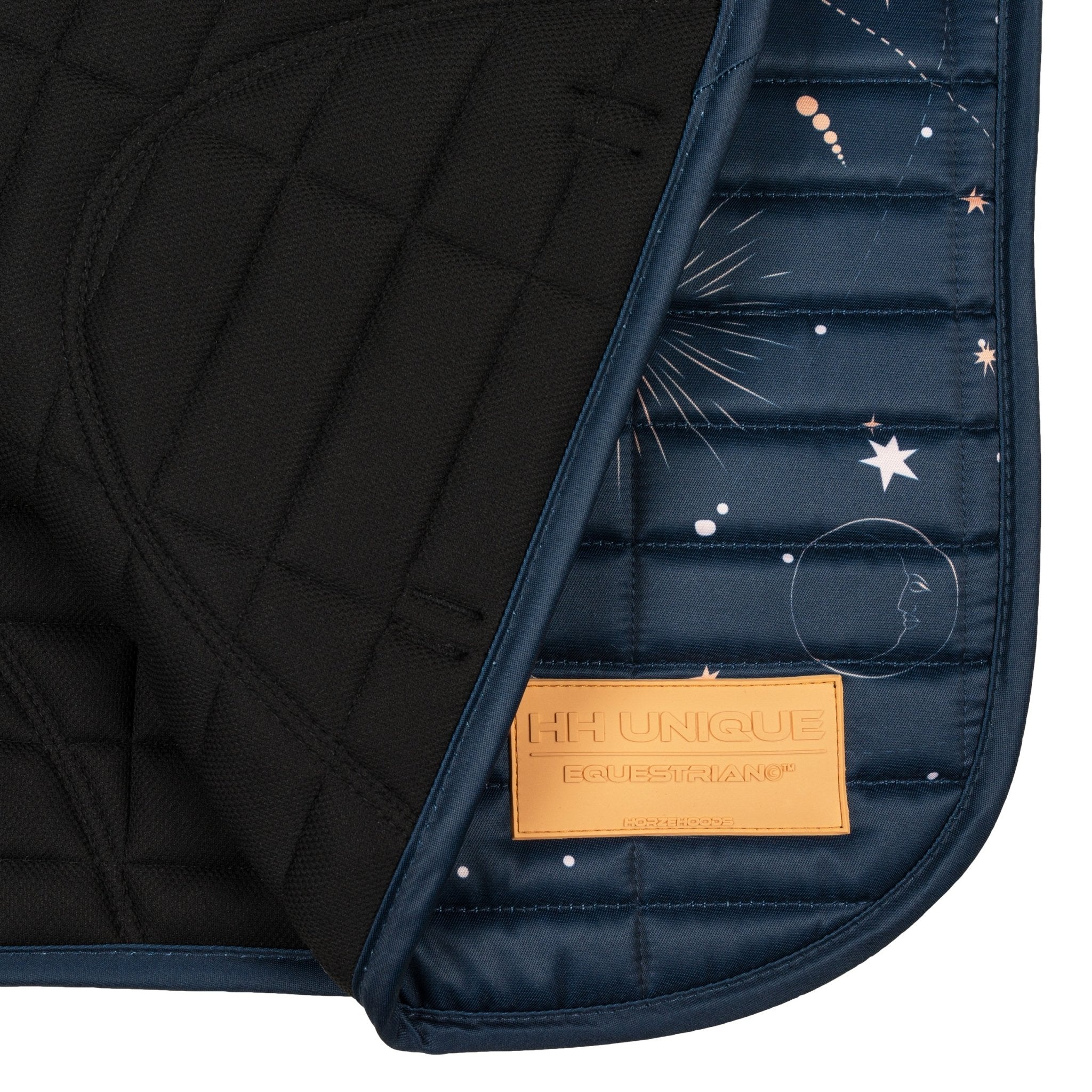 Horzehoods® Teal Space Dressage Saddle Pad FlexiTabz™© (25 May Launch Day) - Horzehoods5056725013929