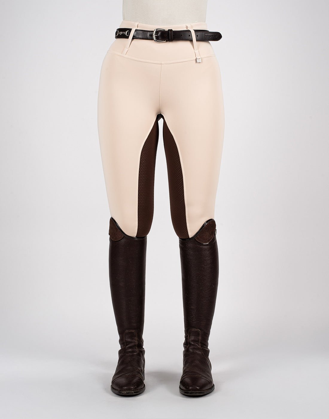 HORZEHOODS® Vanilla Brown Competition Leggings - Horzehoods5056725002329