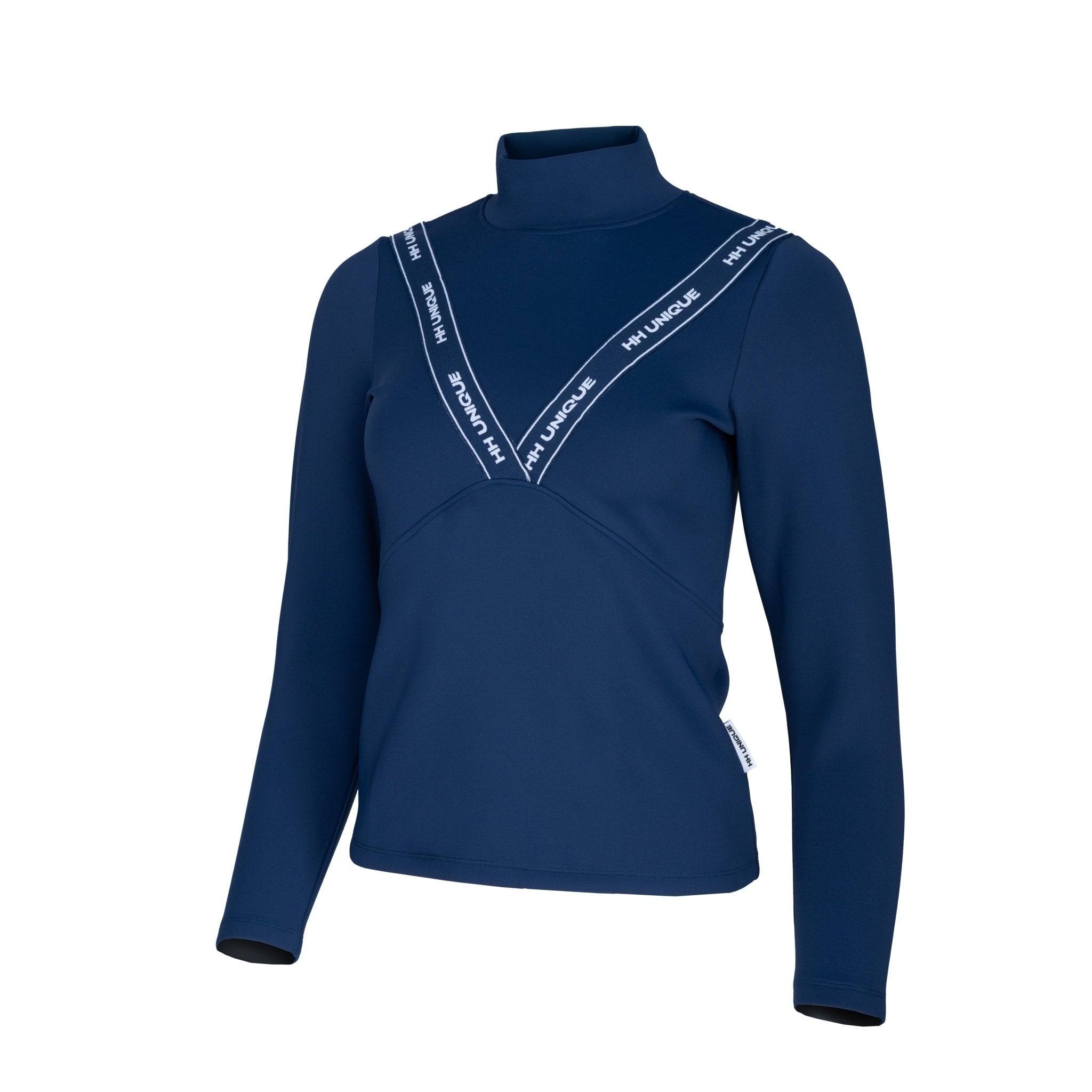 HORZEHOODS® VeeTee Navy Long Sleeve Comfort Stretch Top (Pre - Order 6/10) - Horzehoods5056725025069