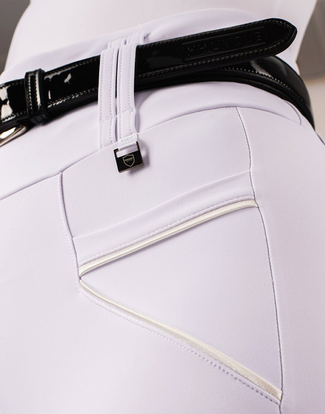 HORZEHOODS® Tabatha White & Black Competition Breggings