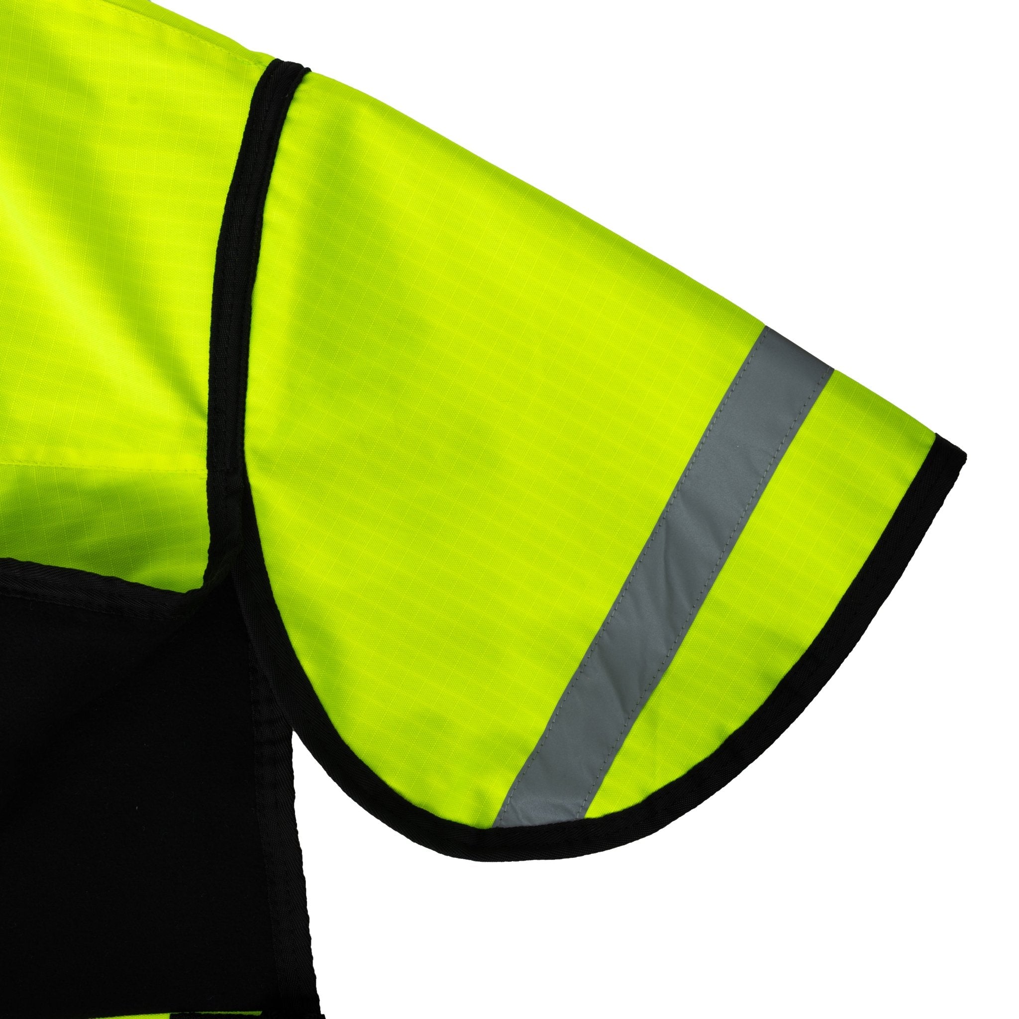HORZEHOODS® Yellow/Lime Hi Vis Safety Quarter Sheet - Horzehoods5056725017866