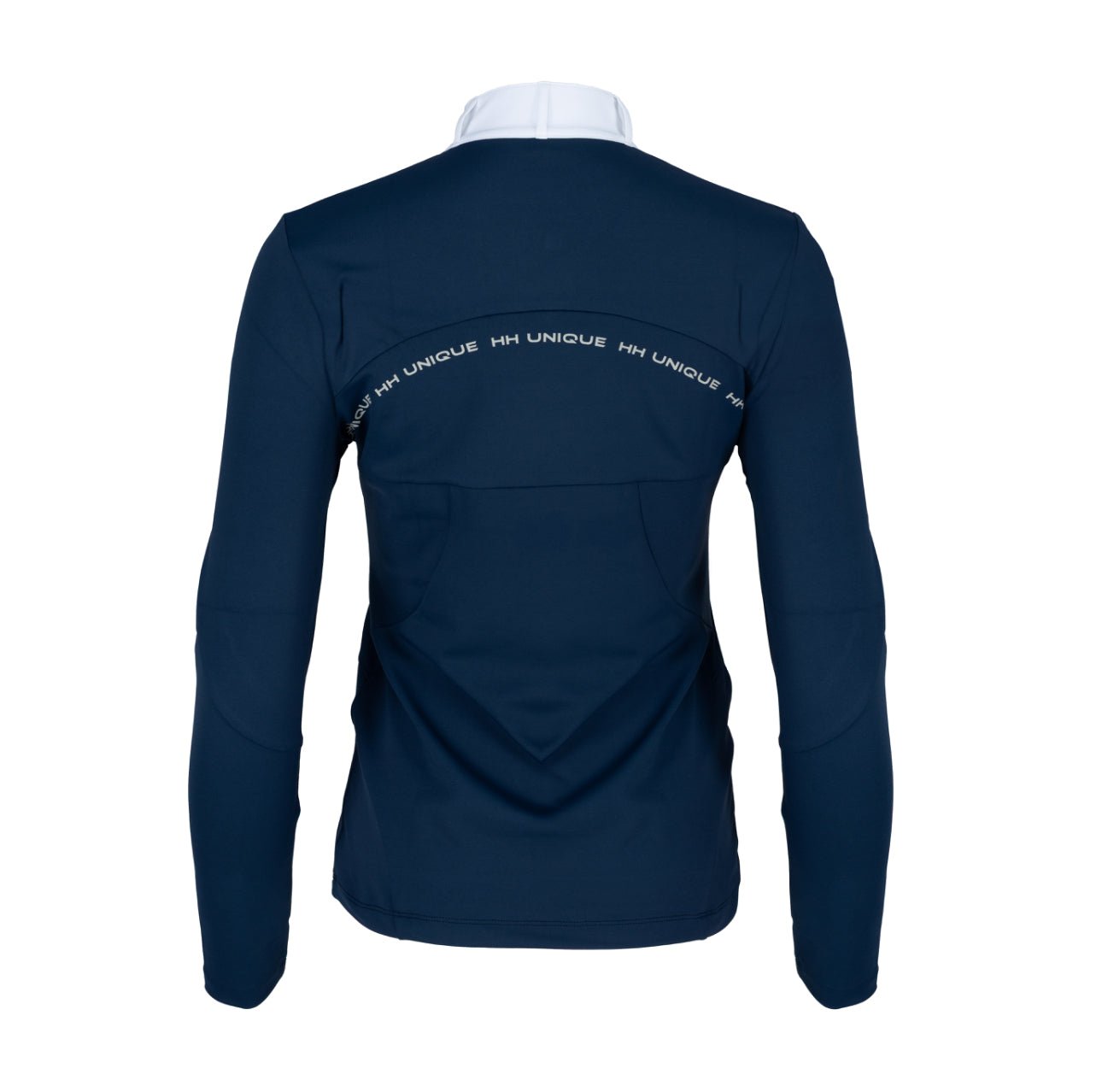 Preorder HORZEHOODS® Classic Neck Tudor Competition Shirt – Navy/White Contrast - Horzehoods