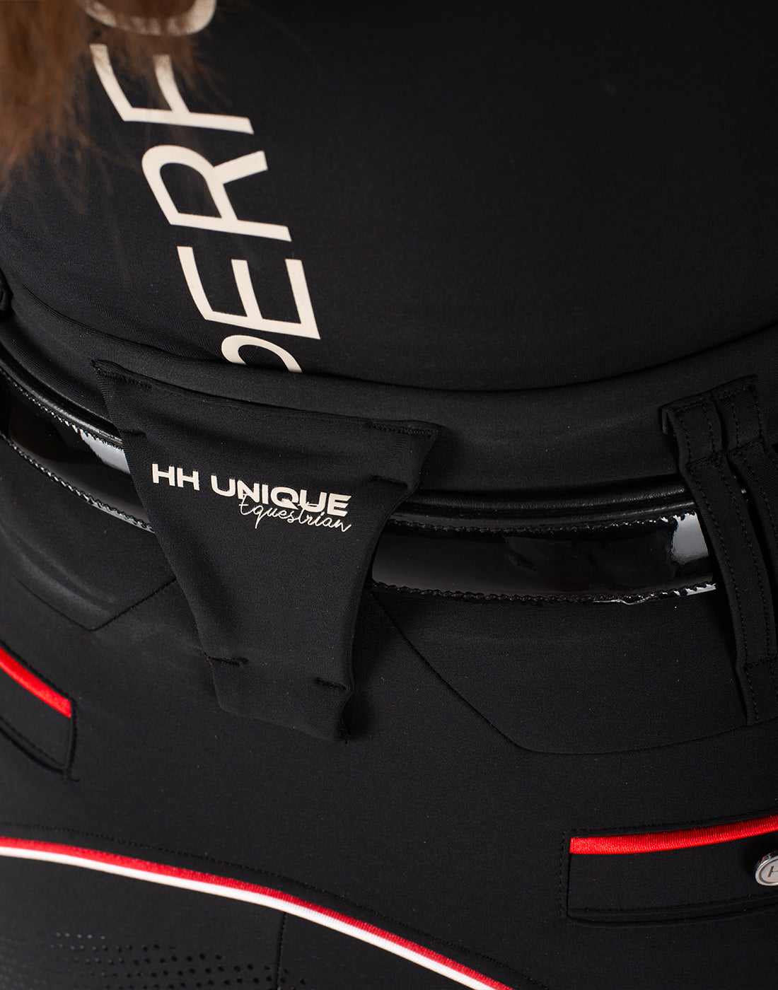 HORZEHOODS® Performance Club Black High Waist Breggings