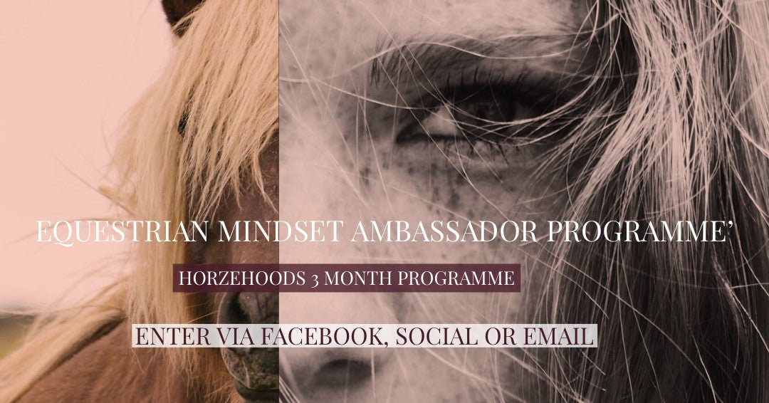 EQUESTRIAN MINDSET AMBASSADOR PROGRAMME - Horzehoods