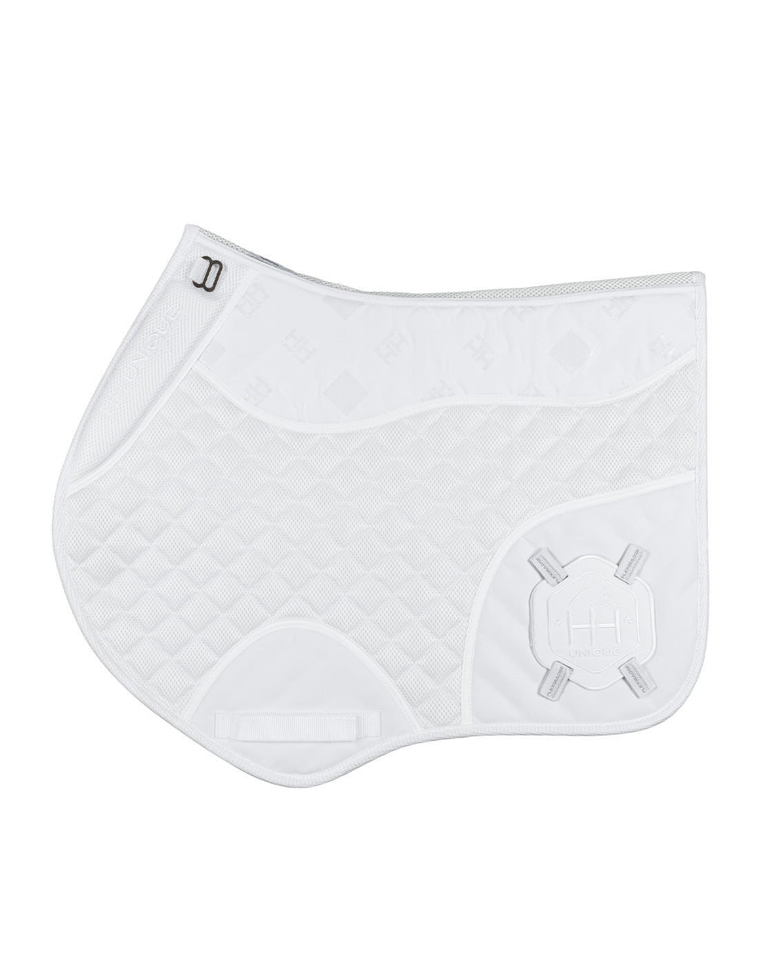 HORZEHOODS® White FlexiBadge™️ 4D Competition Pad GP/Jump KIT Pack