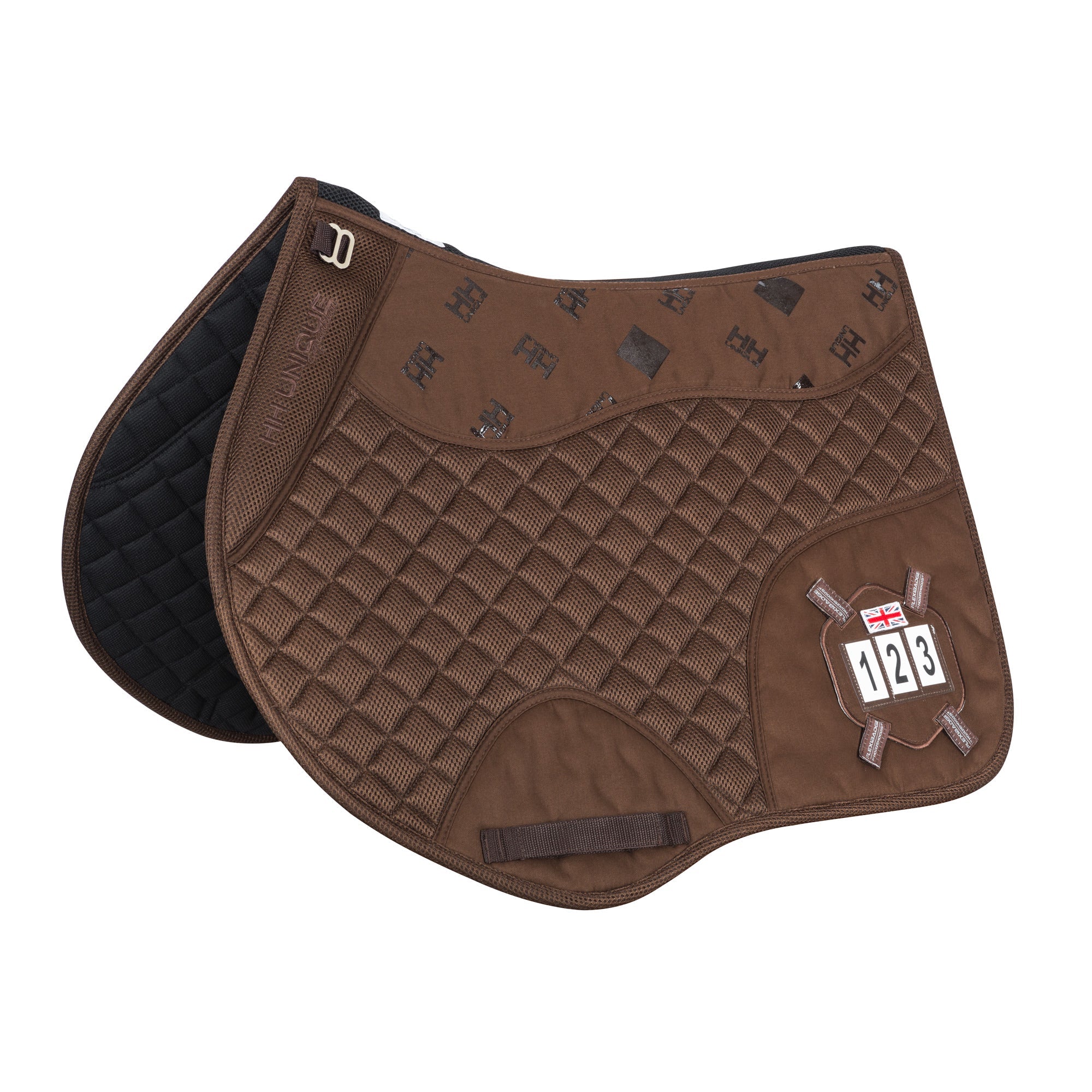 2 - 1 Brown Competition GP/Jump Pad & Kit - Horzehoods5056725002947