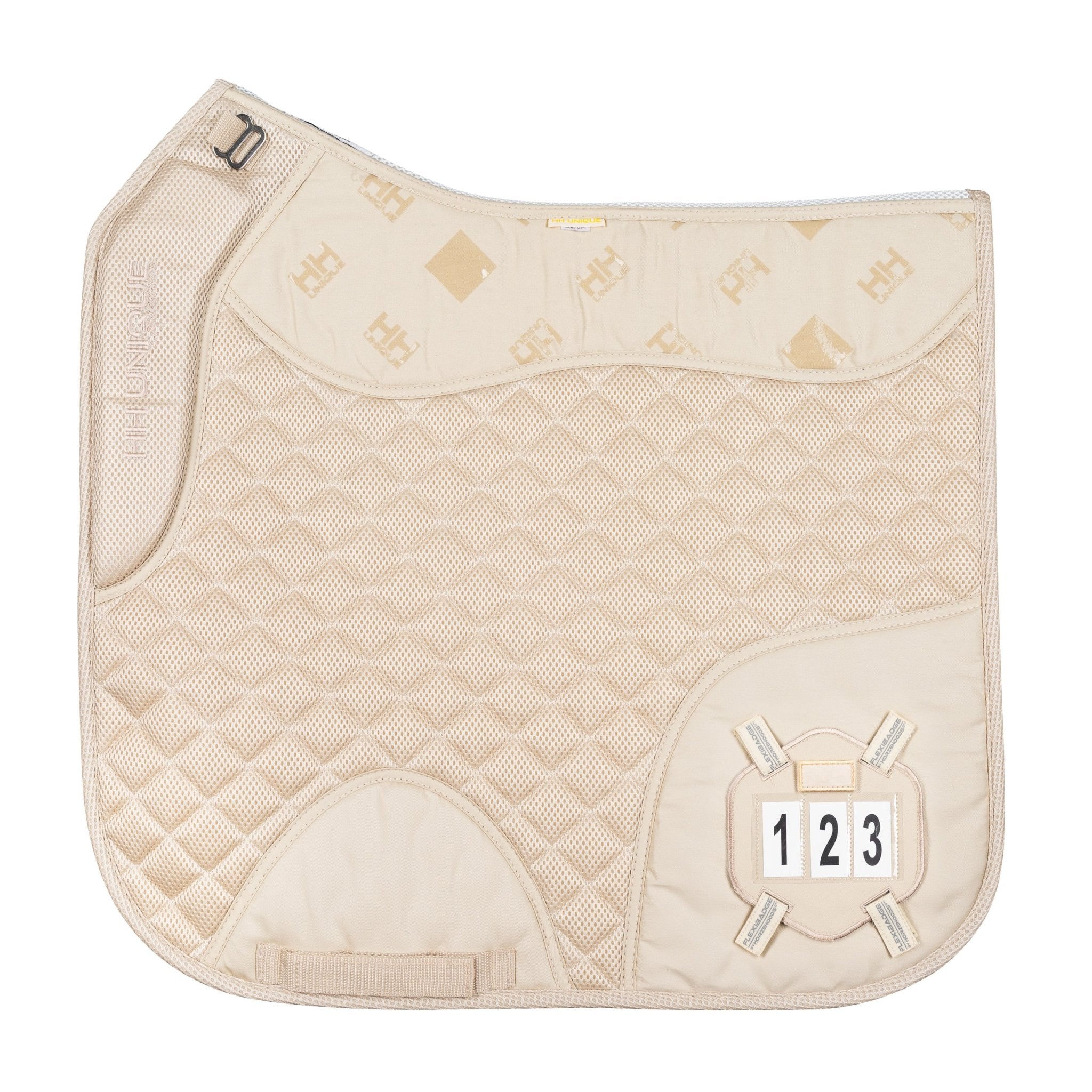 2 - 1 Cream Competition Dressage Pad & Kit - Horzehoods5060521424797