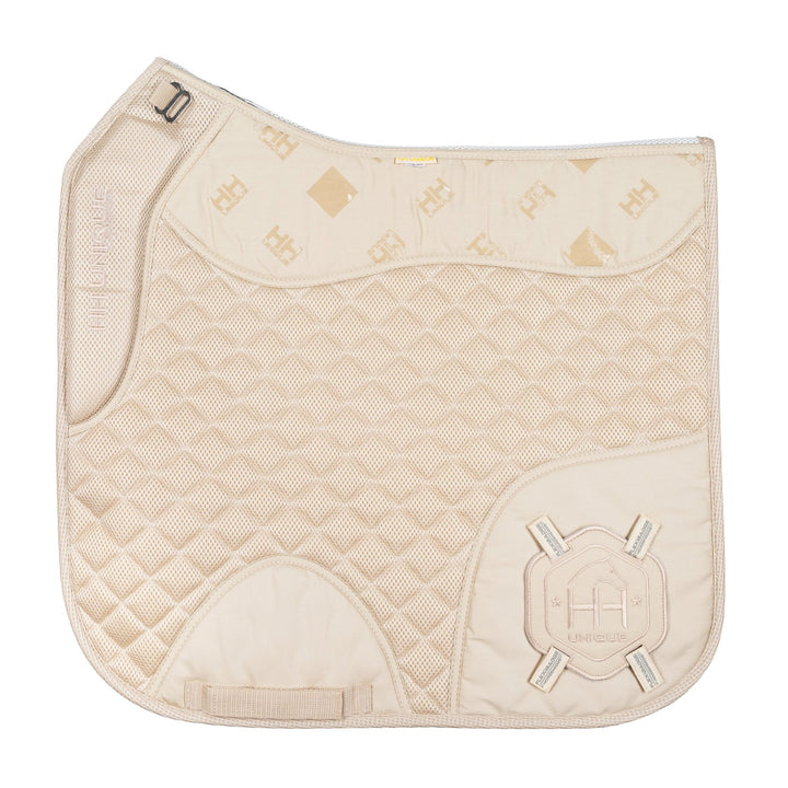 2 - 1 Cream Competition Dressage Pad & Kit - Horzehoods5060521424797