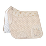 2 - 1 Cream Competition Dressage Pad & Kit - Horzehoods5060521424797