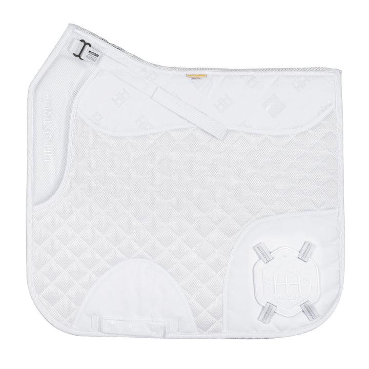 2 - 1 White Competition AirGel Dressage Pad & Kit - Horzehoods5060521424193