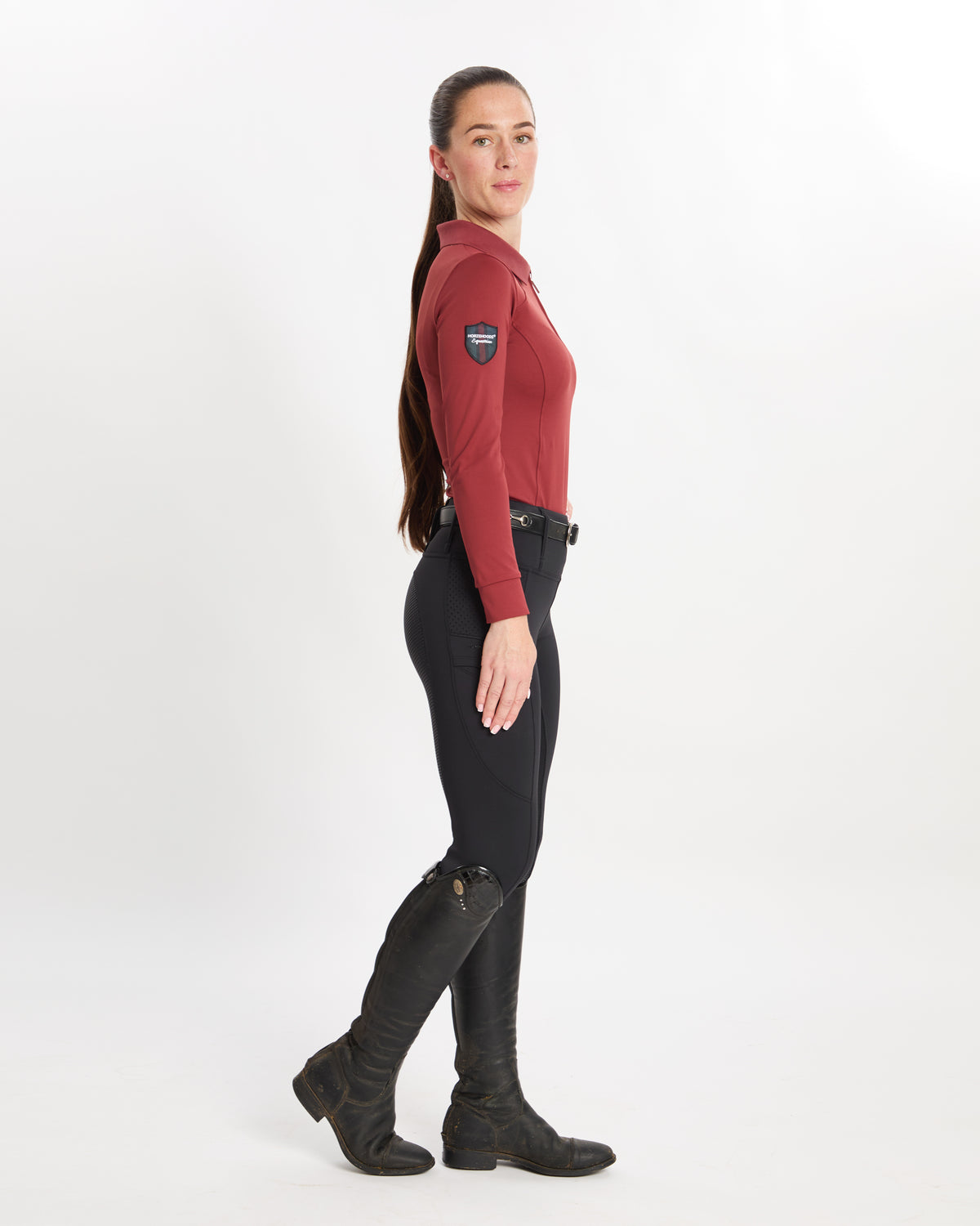 HORZEHOODS® Hybrid Heritage Maroon Base Layer Top