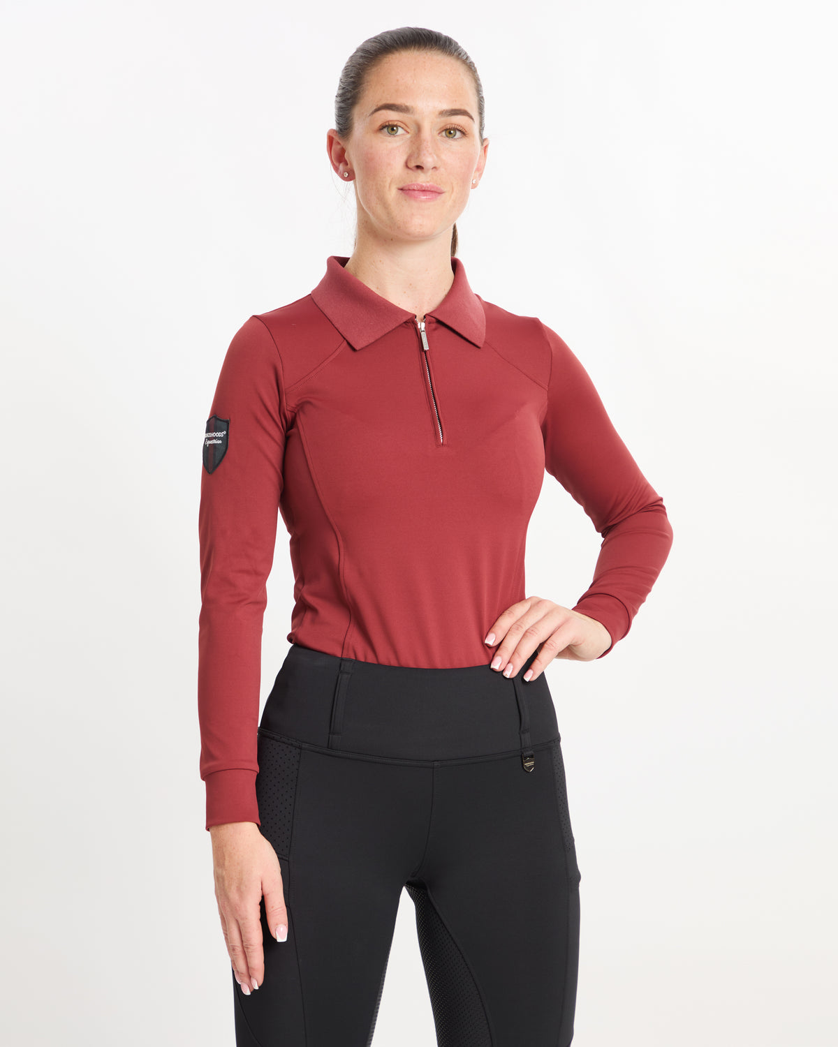 HORZEHOODS® Hybrid Heritage Maroon Base Layer Top