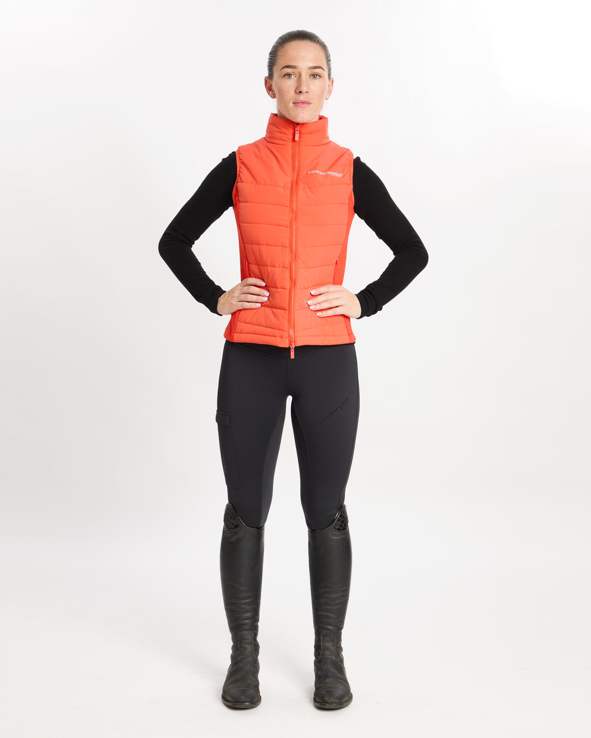HORZEHOODS® Orange Reflective Dual Gilet