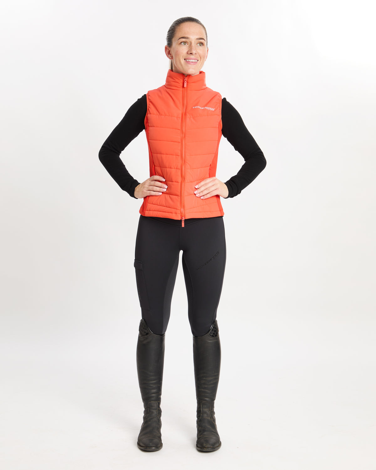 HORZEHOODS® Orange Reflective Dual Gilet