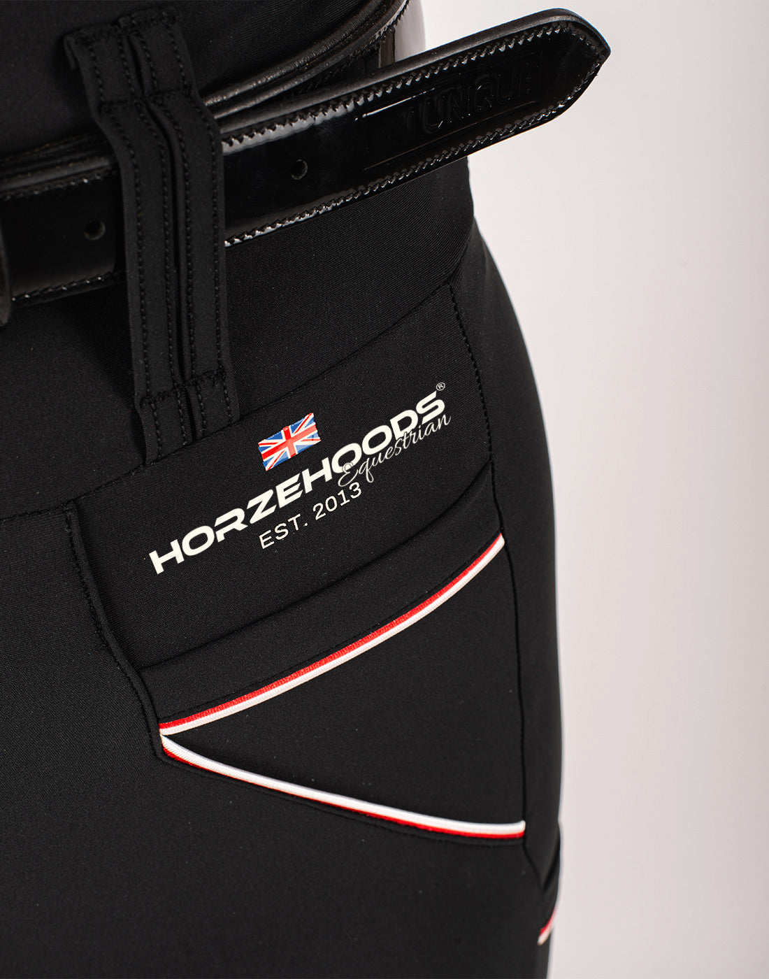 HORZEHOODS® Performance Club Black High Waist Breggings