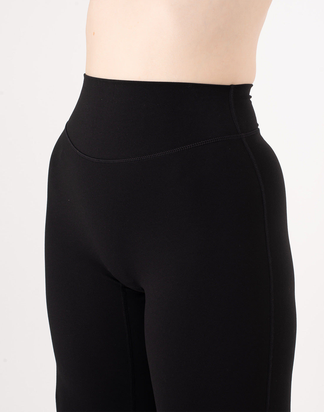 HORZEHOODS® Black Flare Basicz Non Riding Leggings