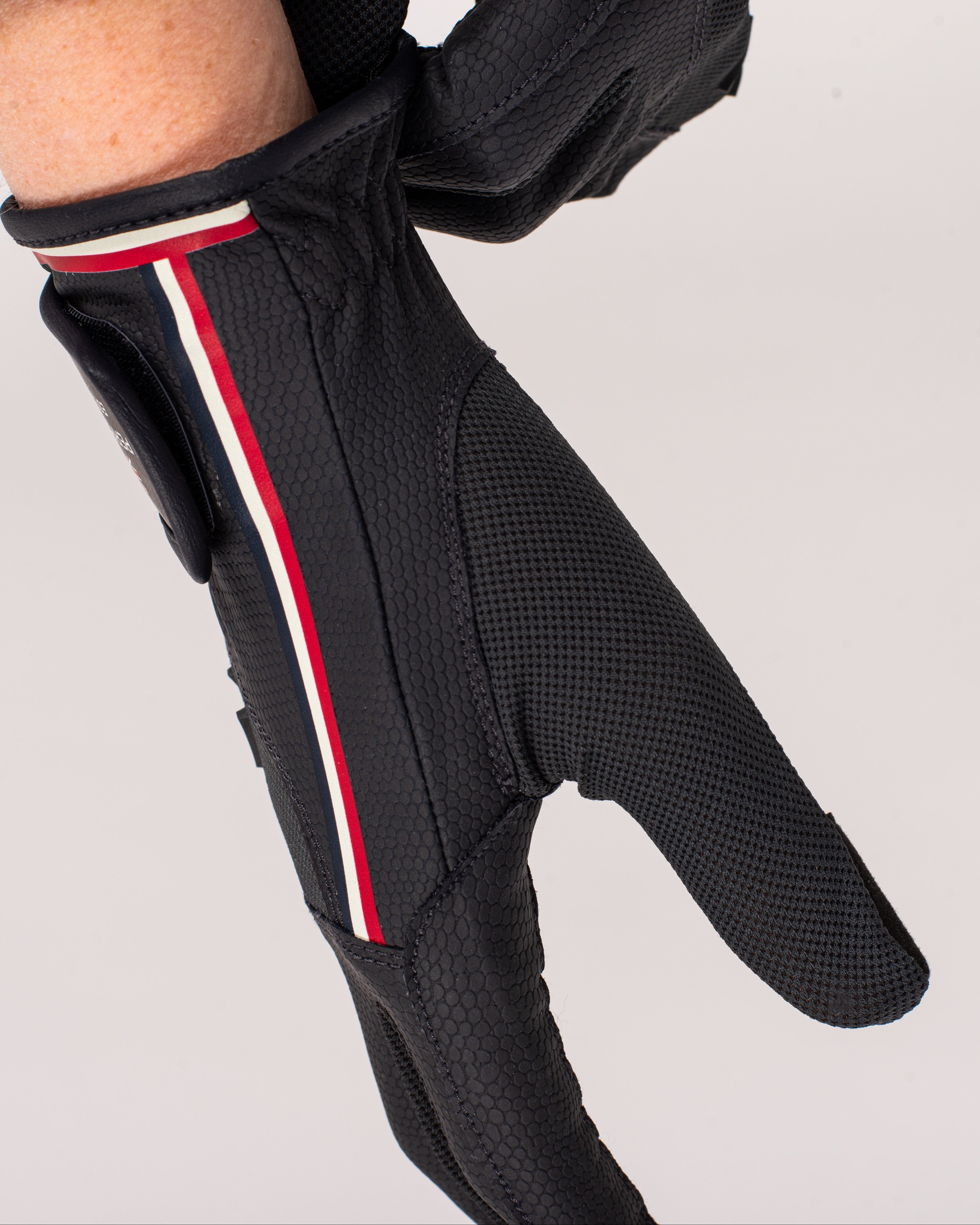 HORZEHOODS® Performance Club Navy AirFlow Riding Gloves