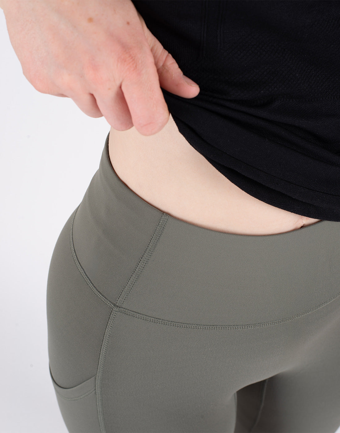 HORZEHOODS® Green Basicz Range Non Riding Comfort Leggings
