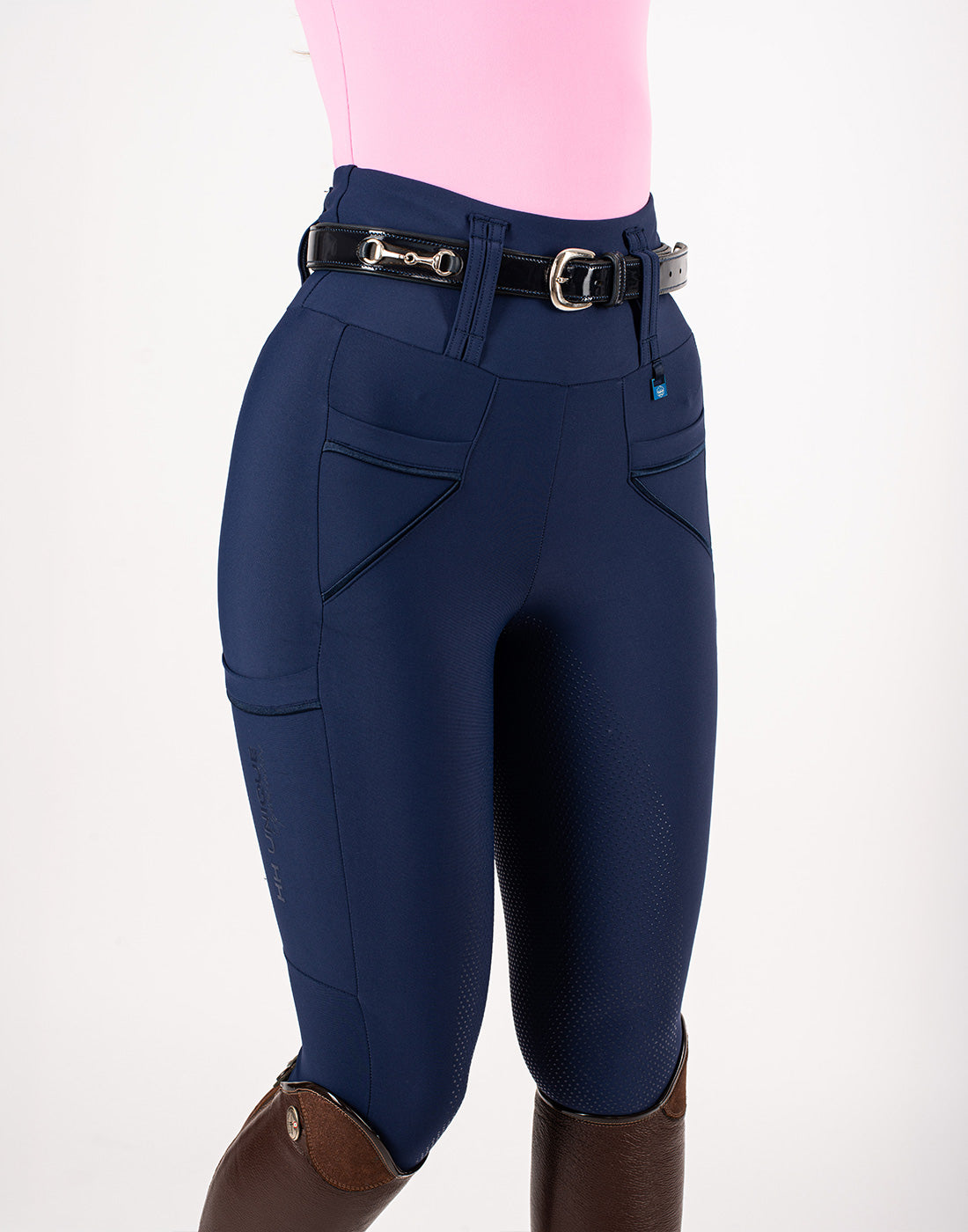 HORZEHOODS® Tabatha All Navy Breggings - With Pockets