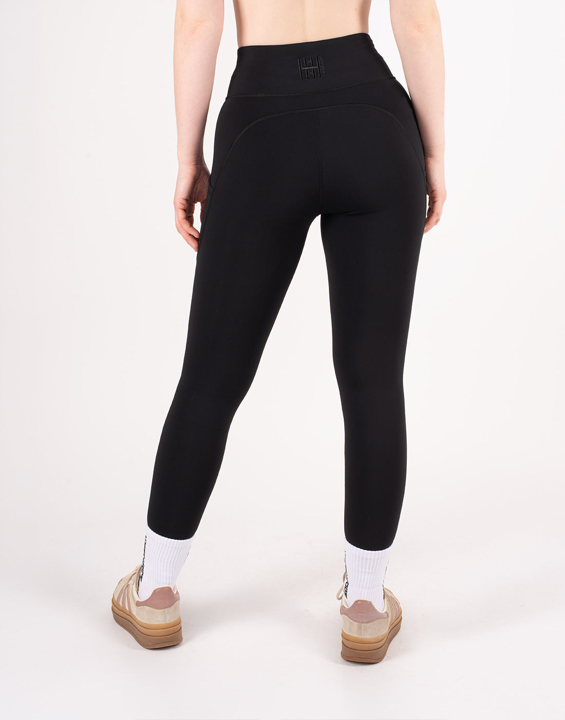 HORZEHOODS® Black Basicz Range Non Riding Comfort Leggings