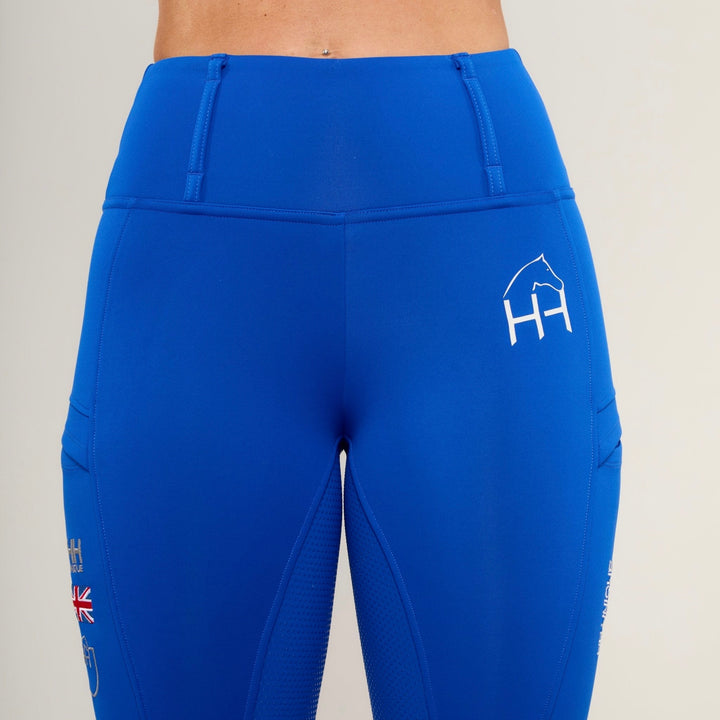 HORZEHOODS® Blue Heavyweight Performance Leggings