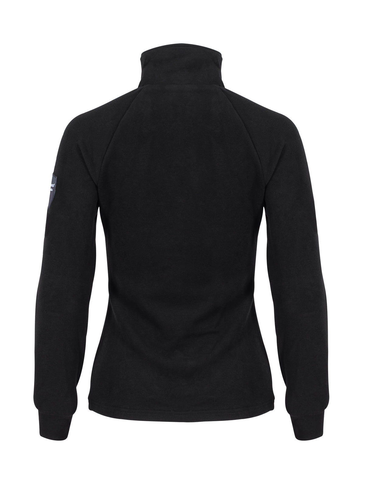 HORZEHOODS® Black Tartan Aila 1/4 Zip Fleece Sweater - With Zip Pockets (PREORDER)