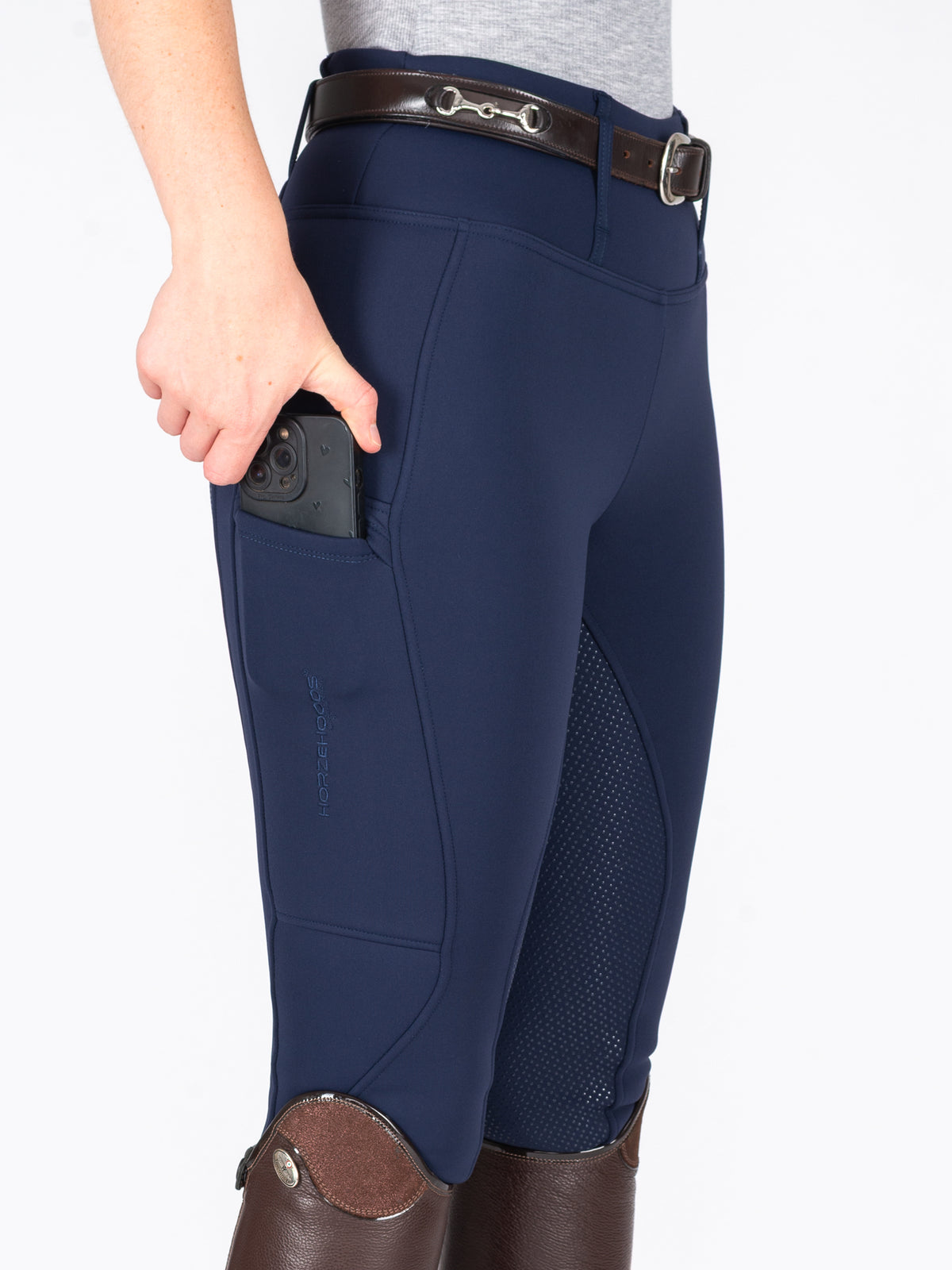 HORZEHOODS® Navy UltraHeat™️ Compression Leggings